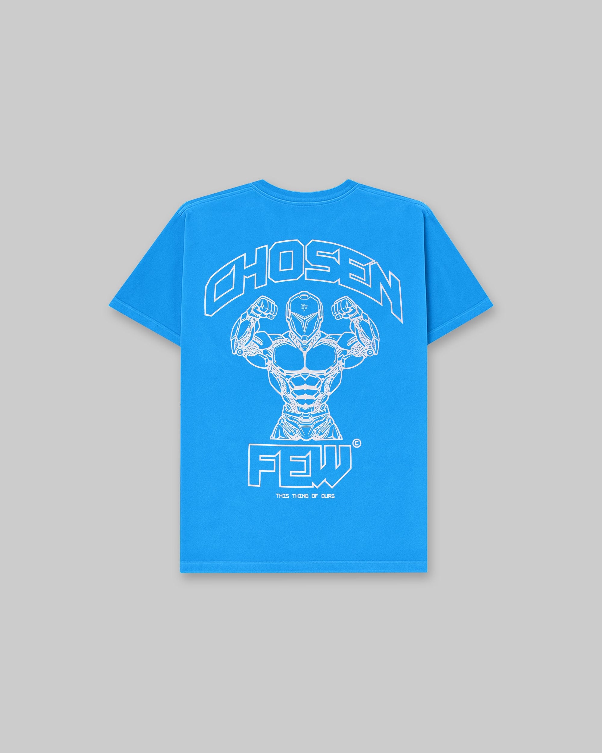 G Gym Cyber - Vintage Tee - Blue
