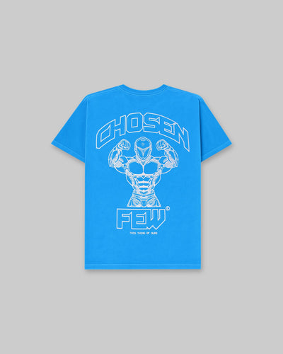 G Gym Cyber - Vintage Tee - Blue