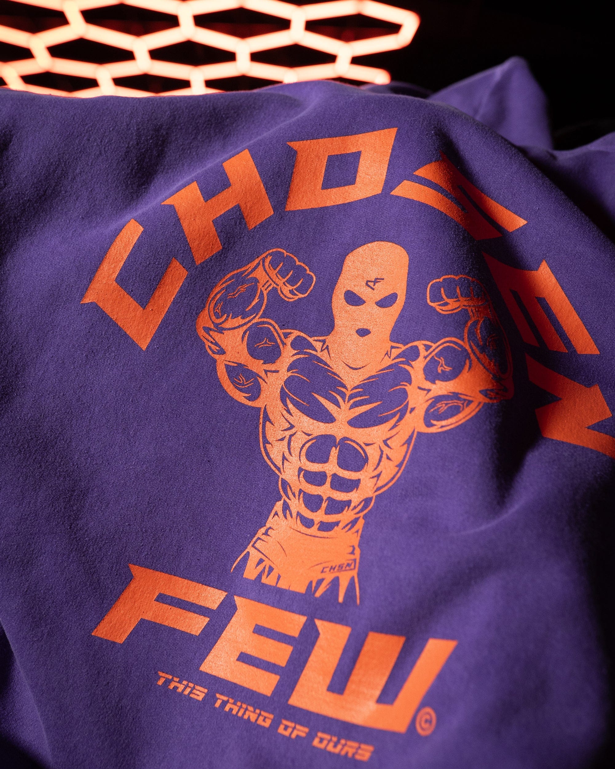 G Gym - Vintage Hoodie - Purple & Orange Halloween Edition-thumbmail-4