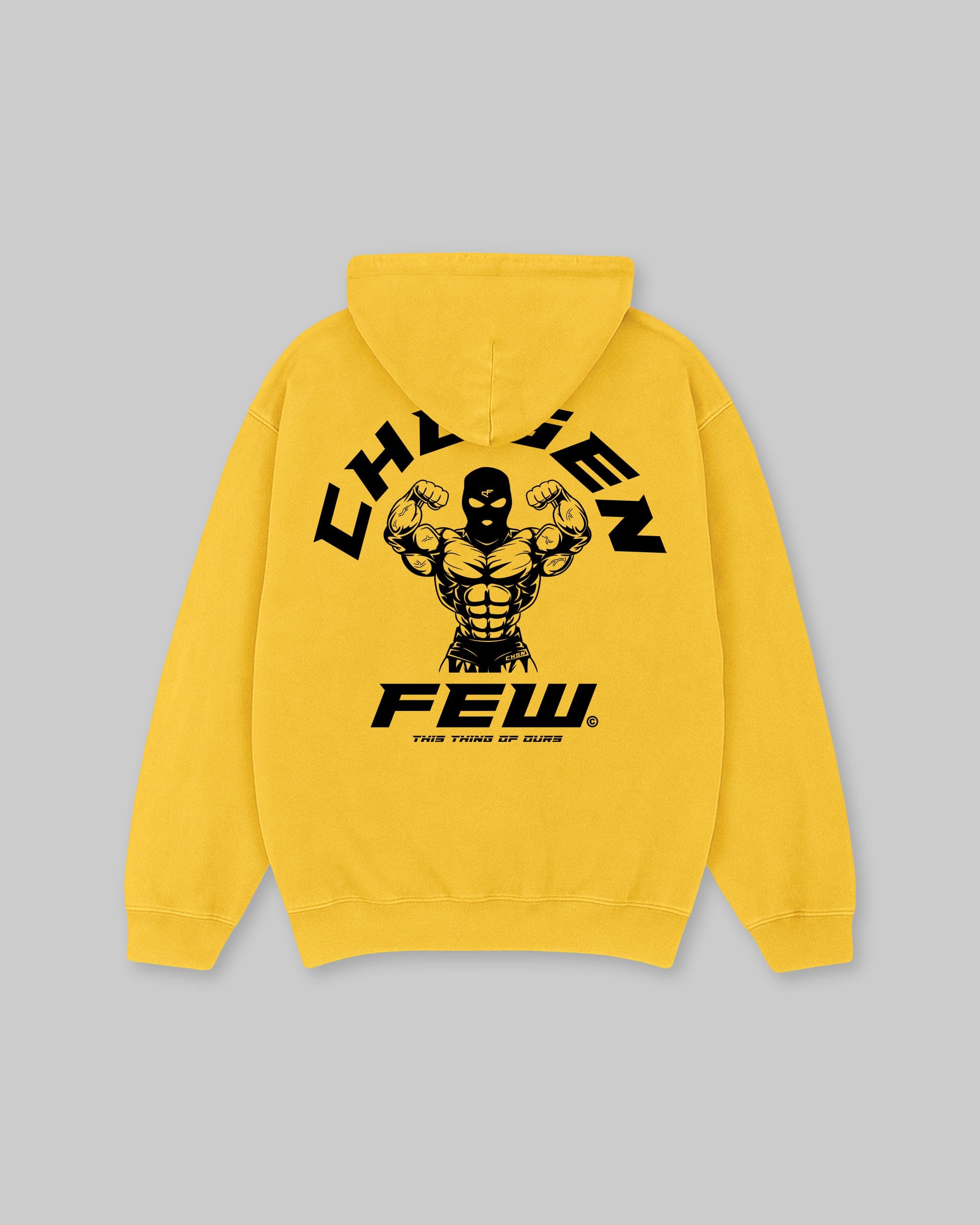 G Gym - Vintage Hoodie - Lakers Yellow & Black