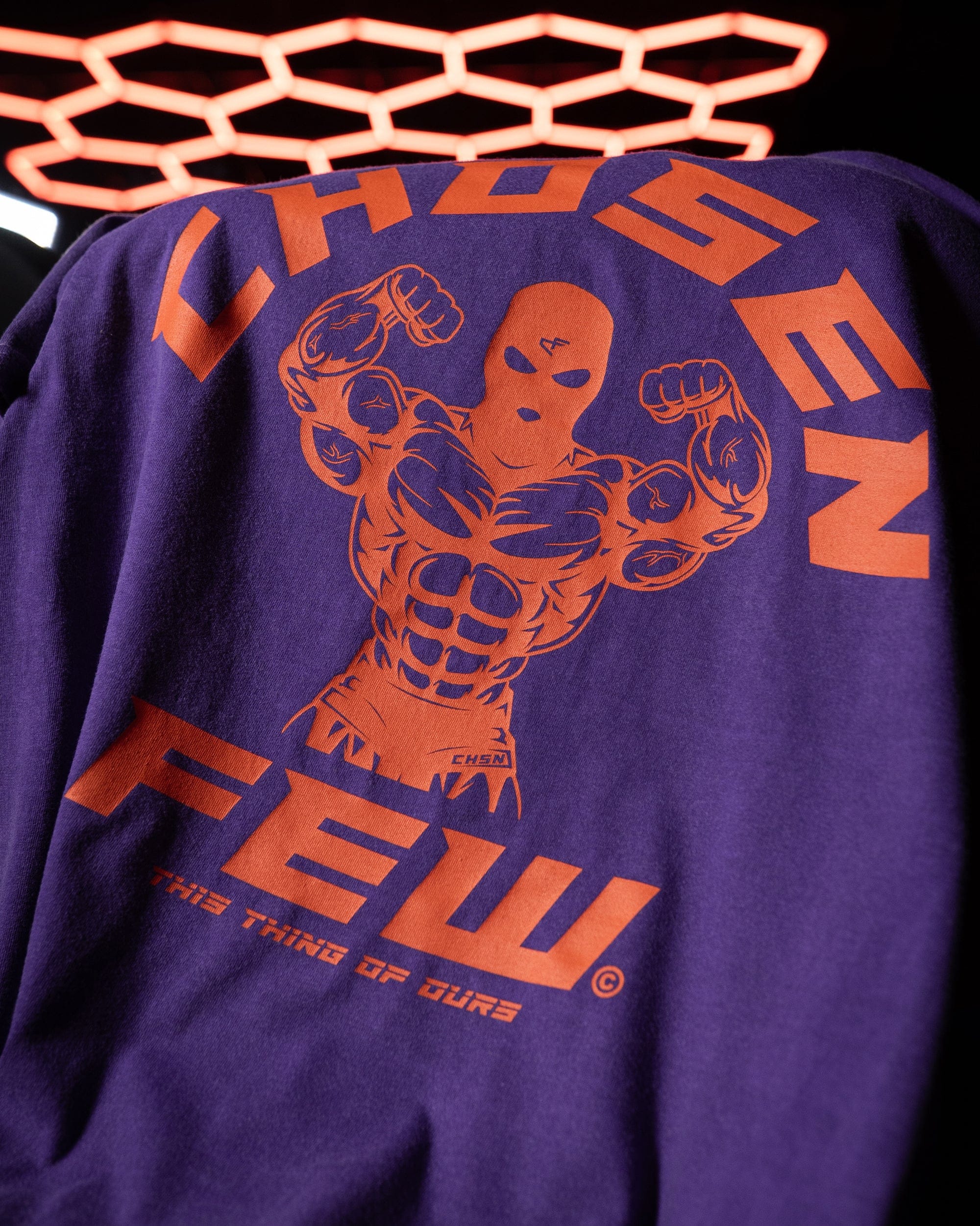 G Gym - Vintage Tee - Purple & Orange Halloween Edition