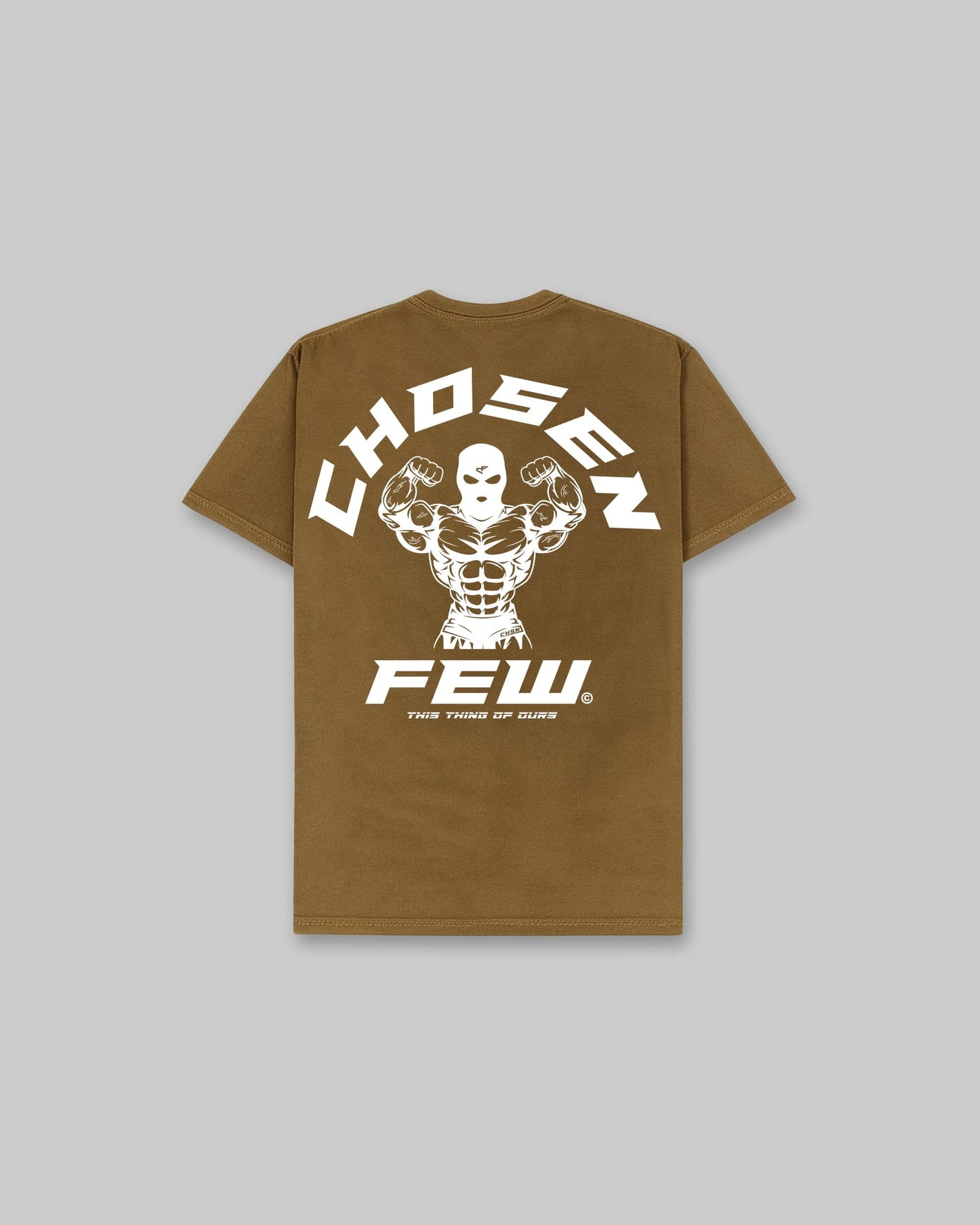 G Gym Vintage Tee - Autumn Leaf & White