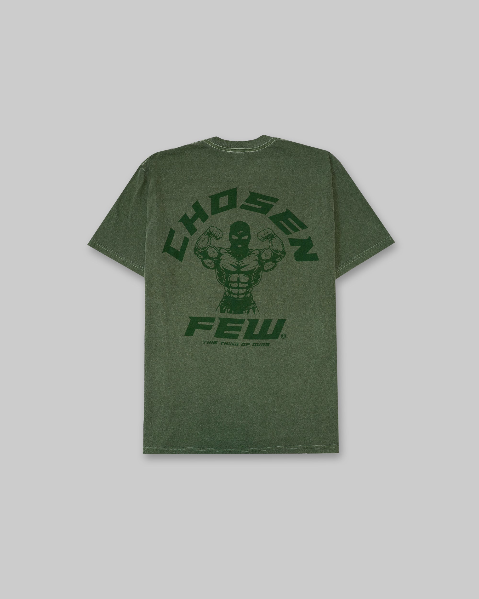 G Gym - Vintage Tee - Tonal Green