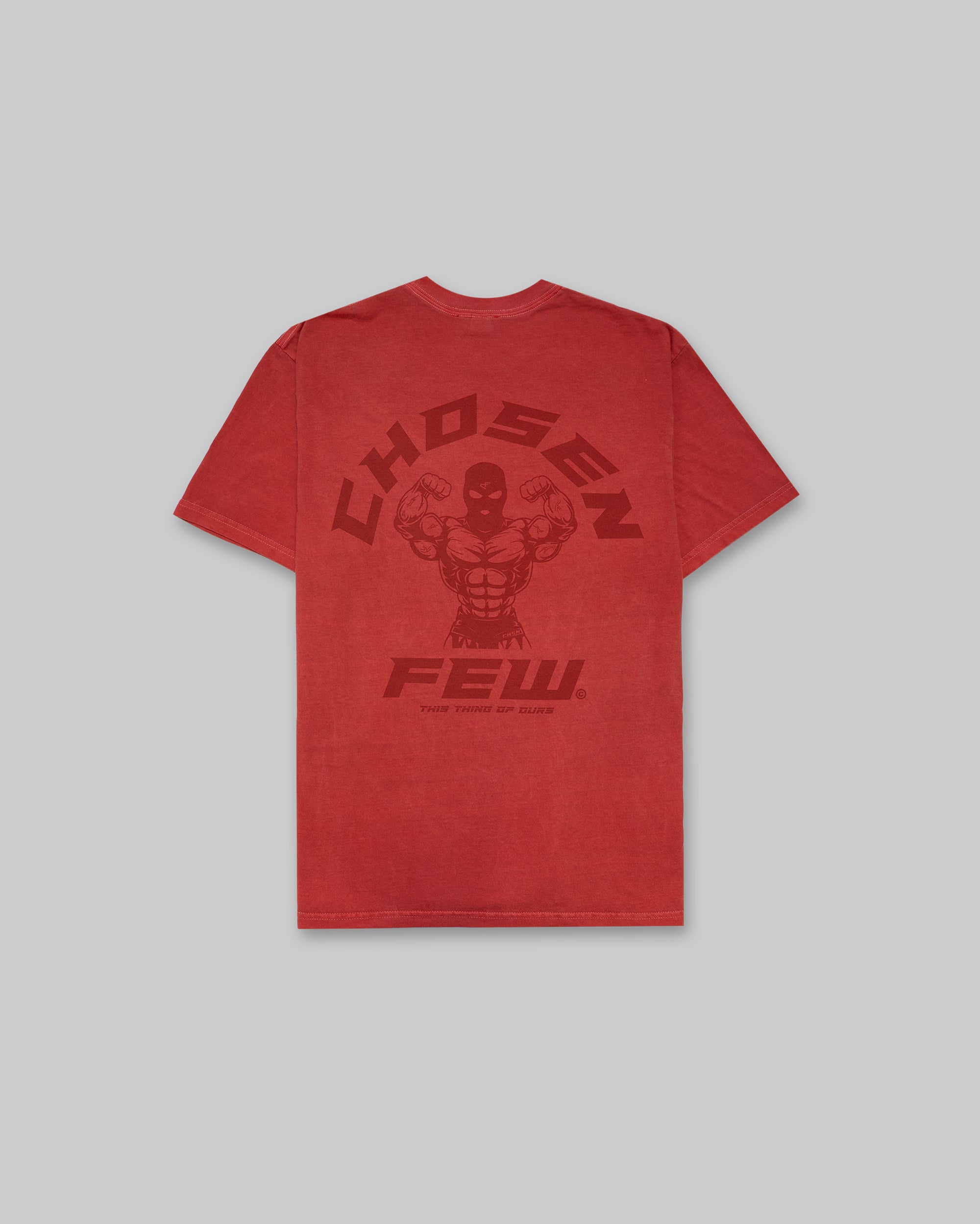 G Gym - Vintage Tee - Tonal Red