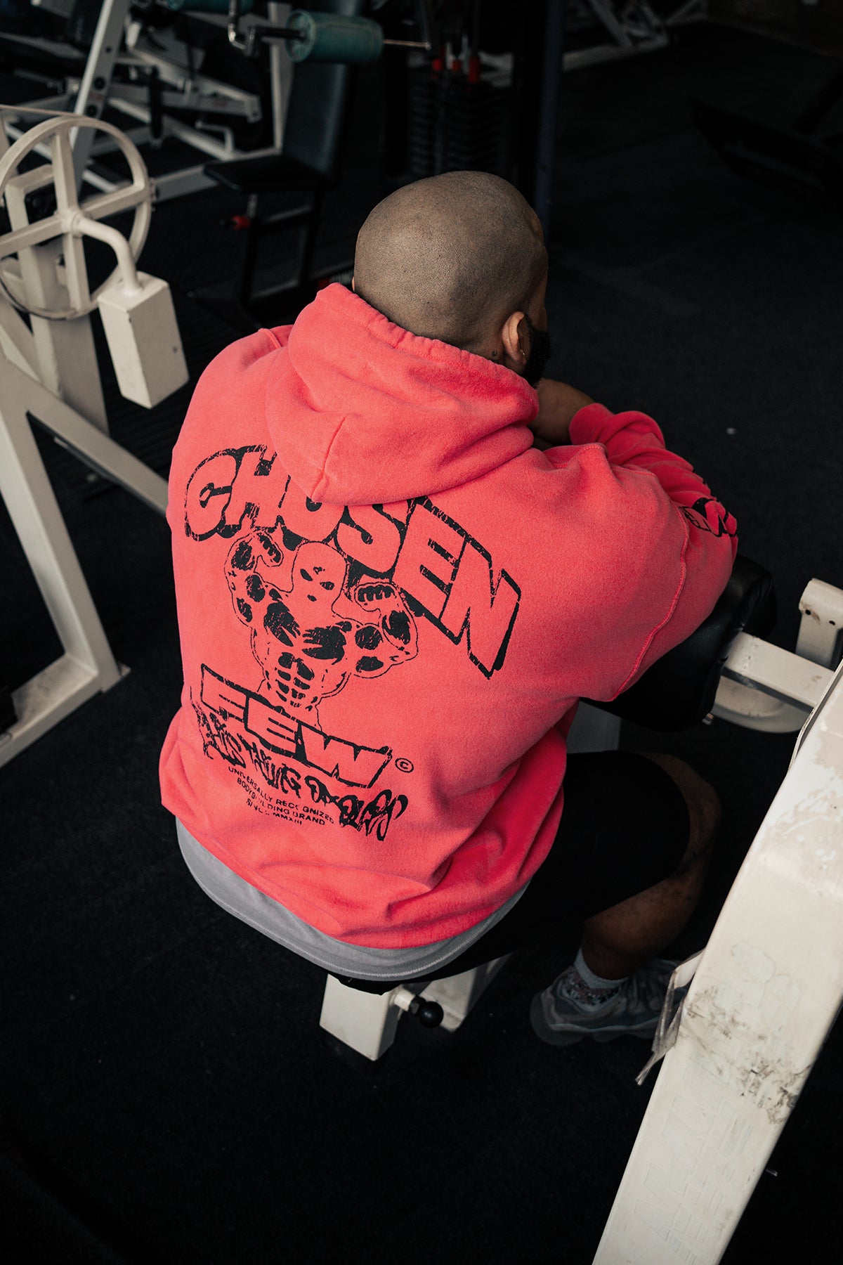 G Gym Street Edition Hoodie Retro Red & Black