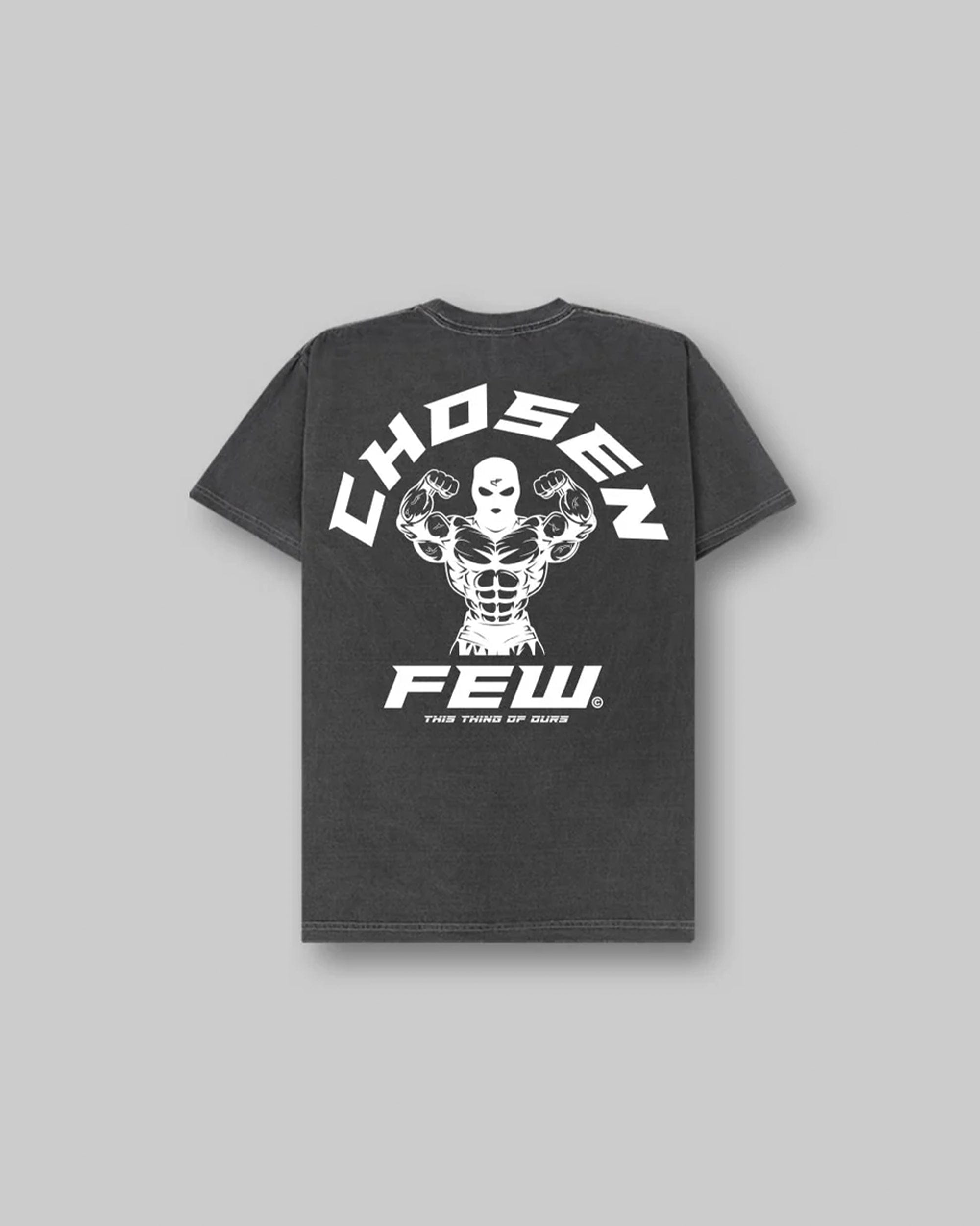 G Gym Tee - Vintage Black & White