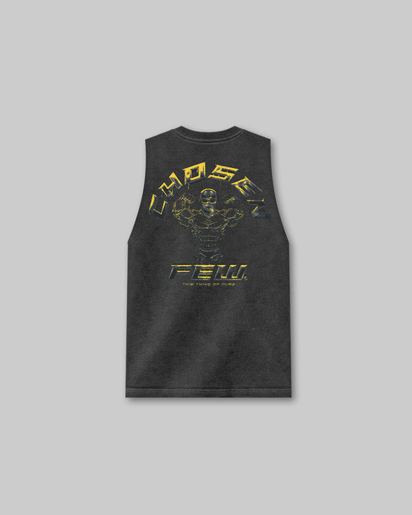G Gym - Vintage Sleeveless Tee - Gold Smelting Edition