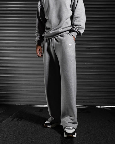 Daily Logo Wide Jogger - Ash Storm