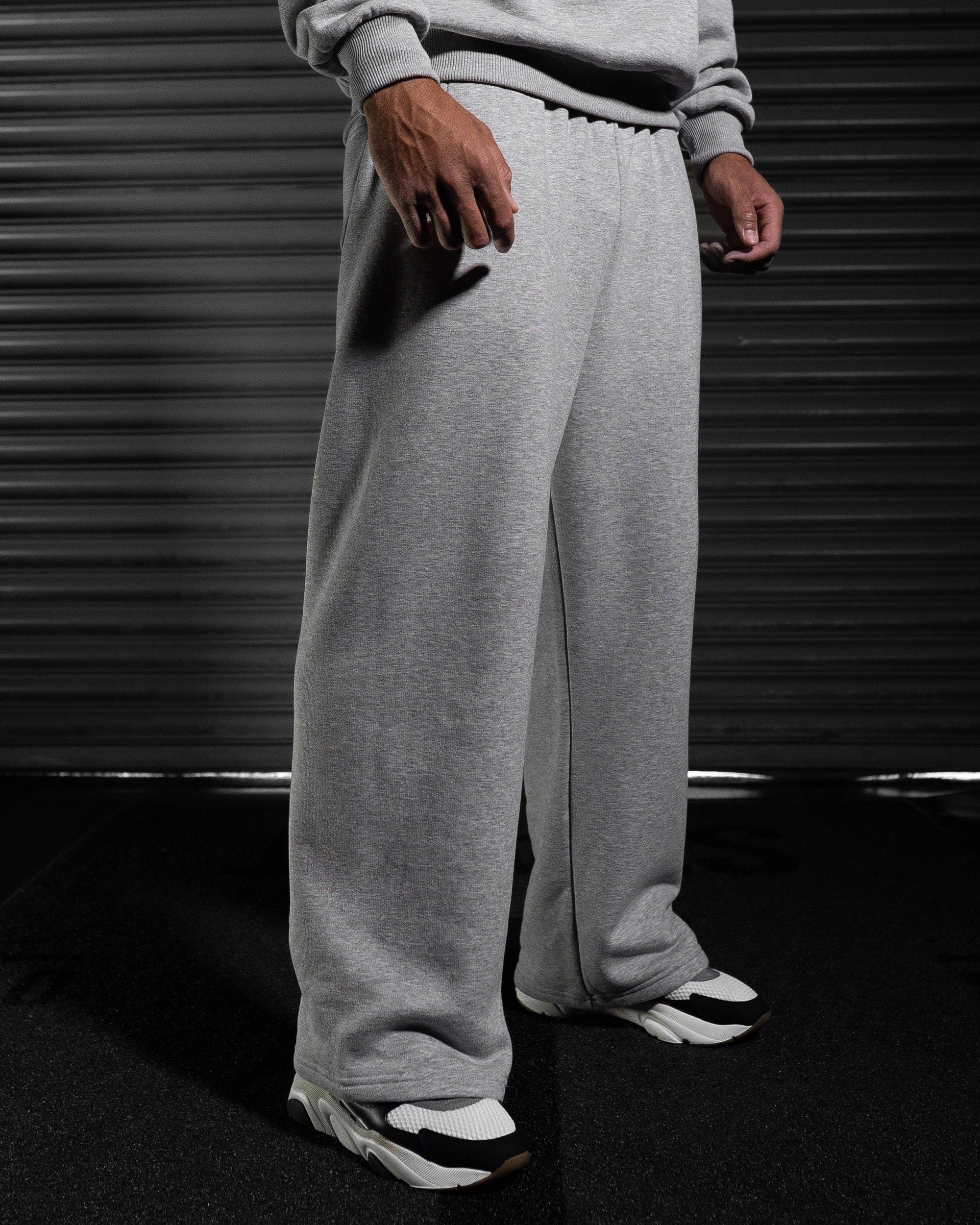 Daily Logo Wide Jogger - Ash Storm