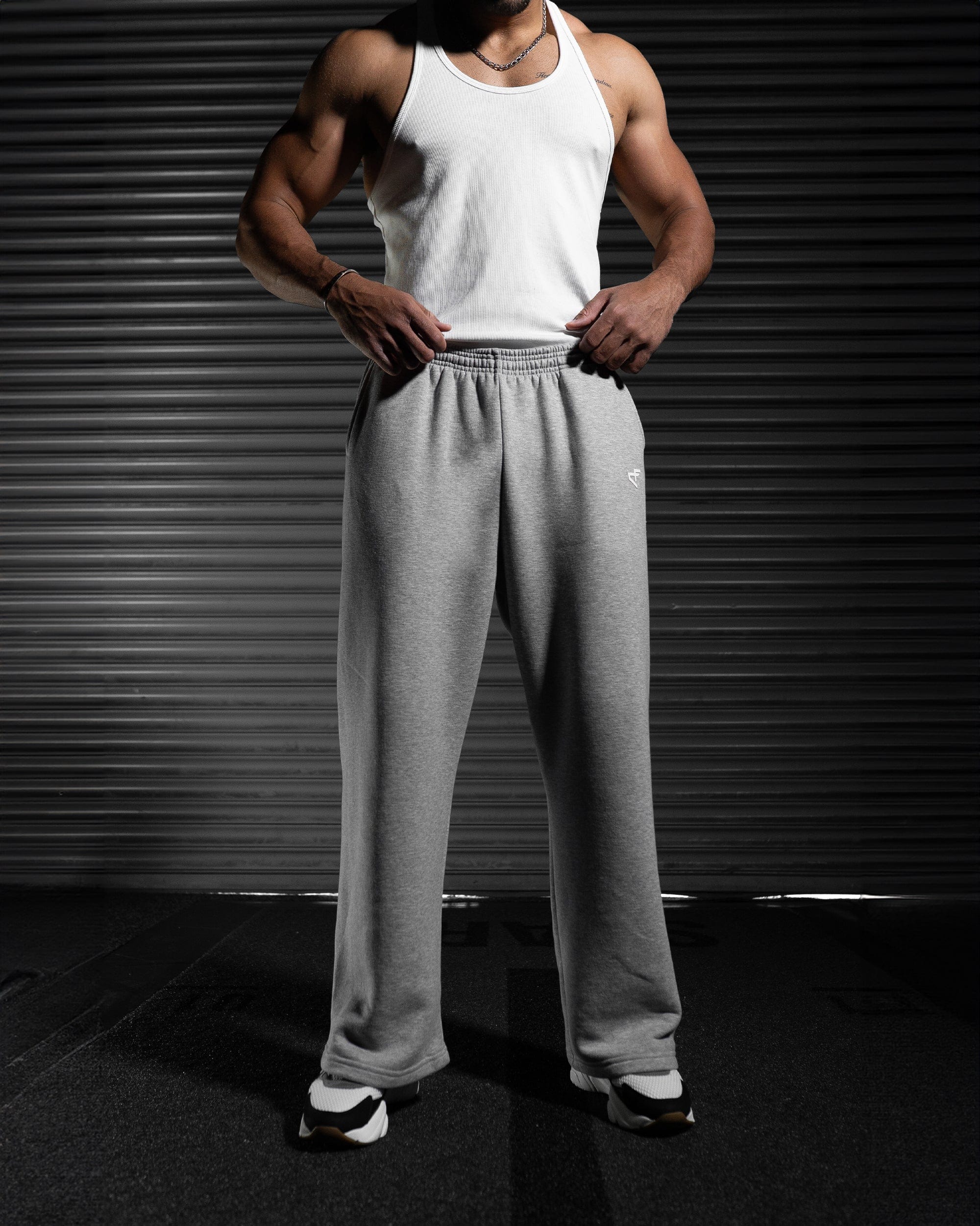 Daily Logo Wide Jogger - Ash Storm-thumbmail-3