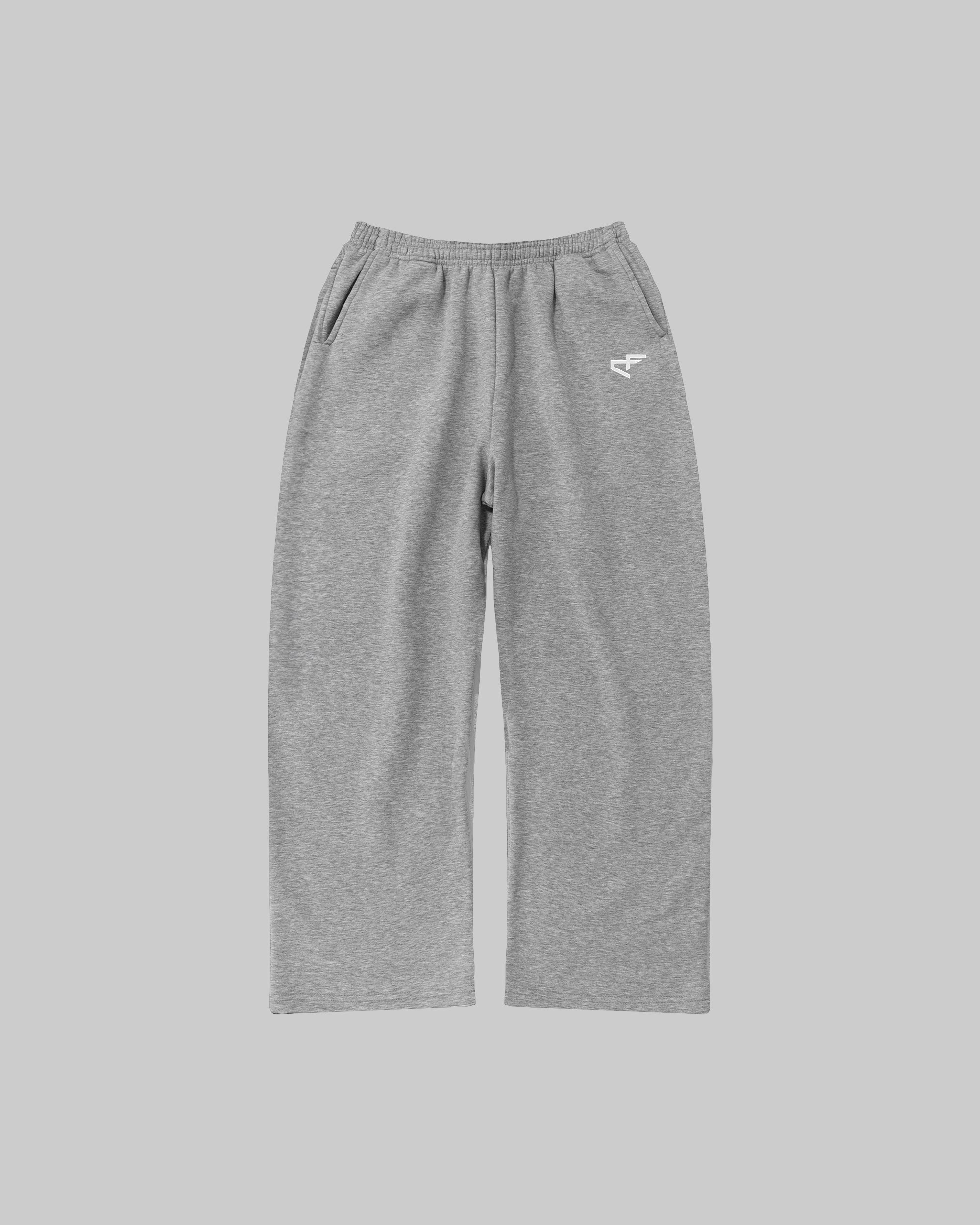 Daily Logo Wide Jogger - Ash Storm