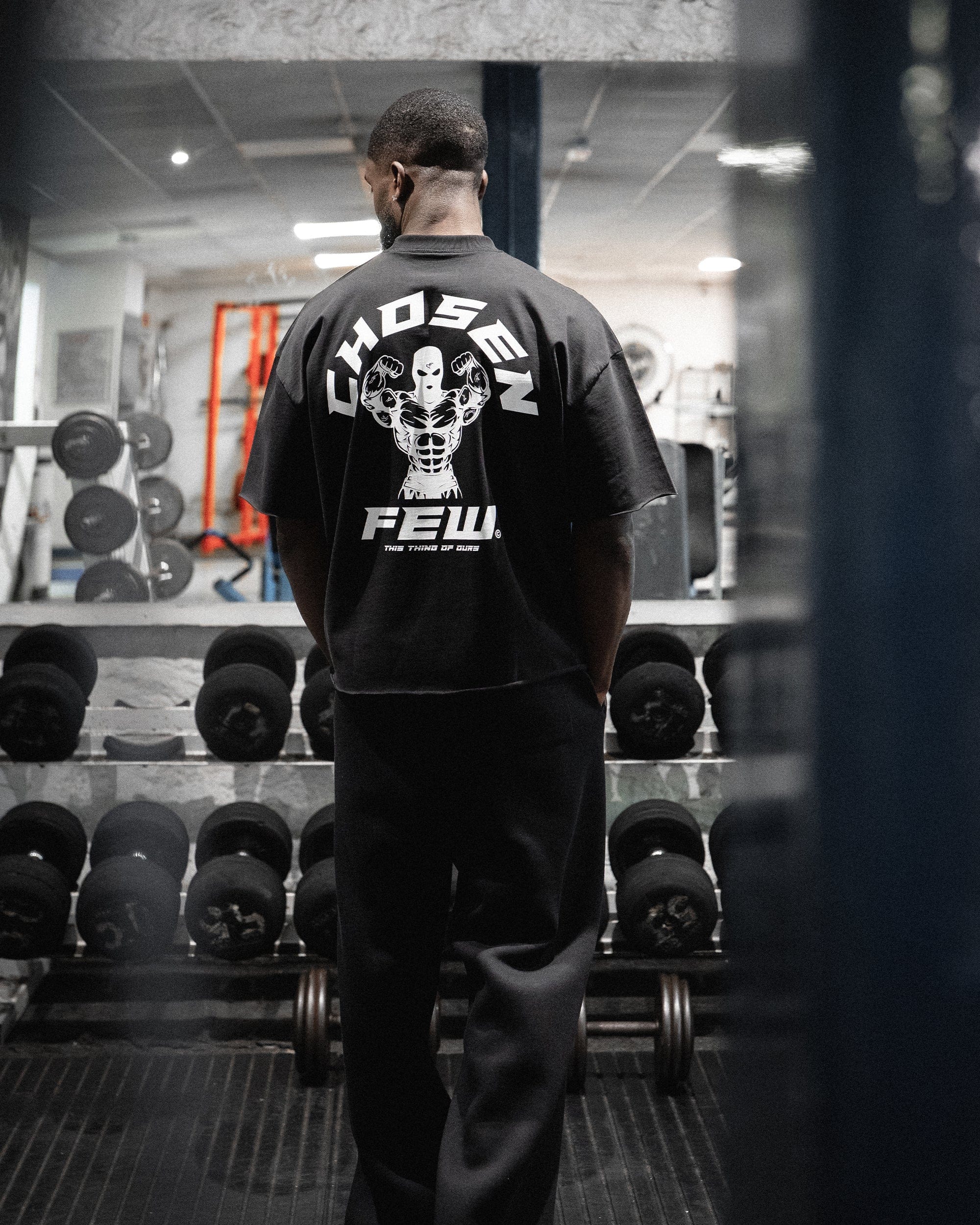 G Gym - Box V2 Tee - Black & White-thumbmail-5