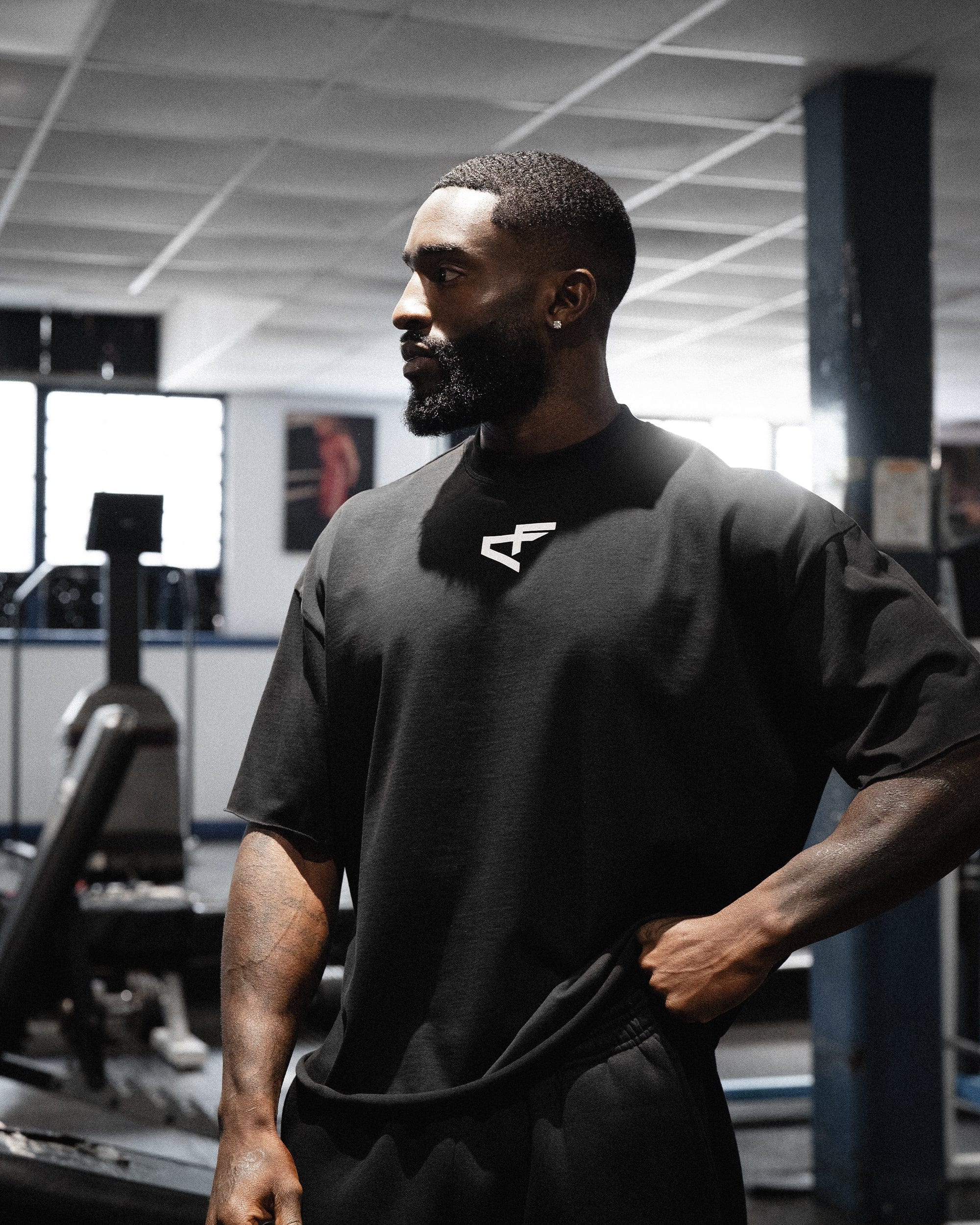 G Gym - Box V2 Tee - Black & White-thumbmail-4