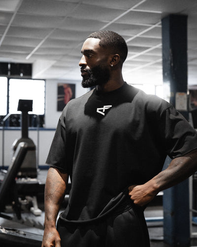 G Gym - Box V2 Tee - Black & White