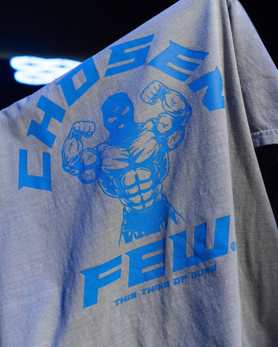 G Gym Tee - Vintage Grey & Blue