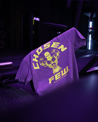 G Gym Tee - "Joker Edition" Vintage Purple & Green