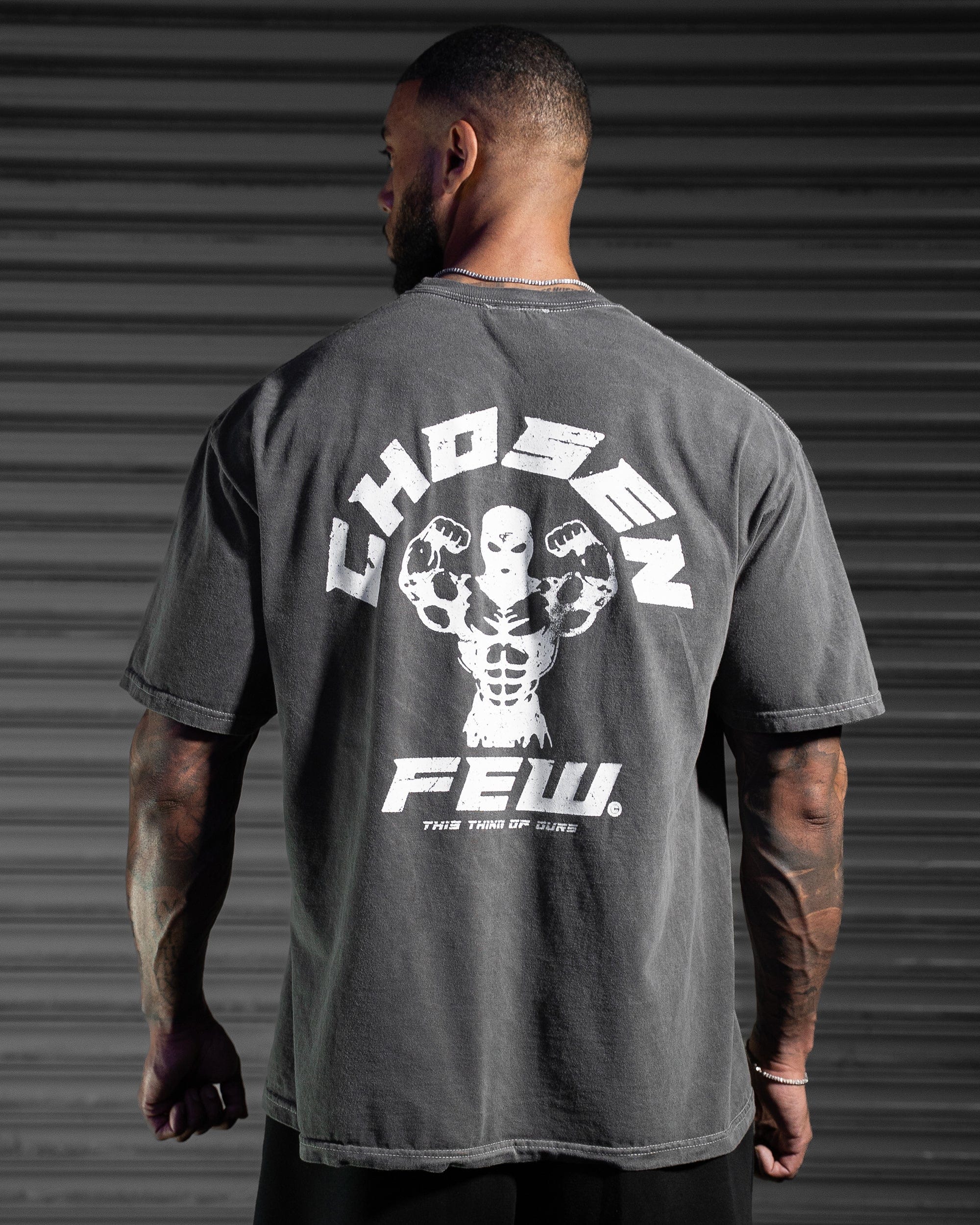 G Gym Tee - Vintage Black & White Legacy Edition-thumbmail-5