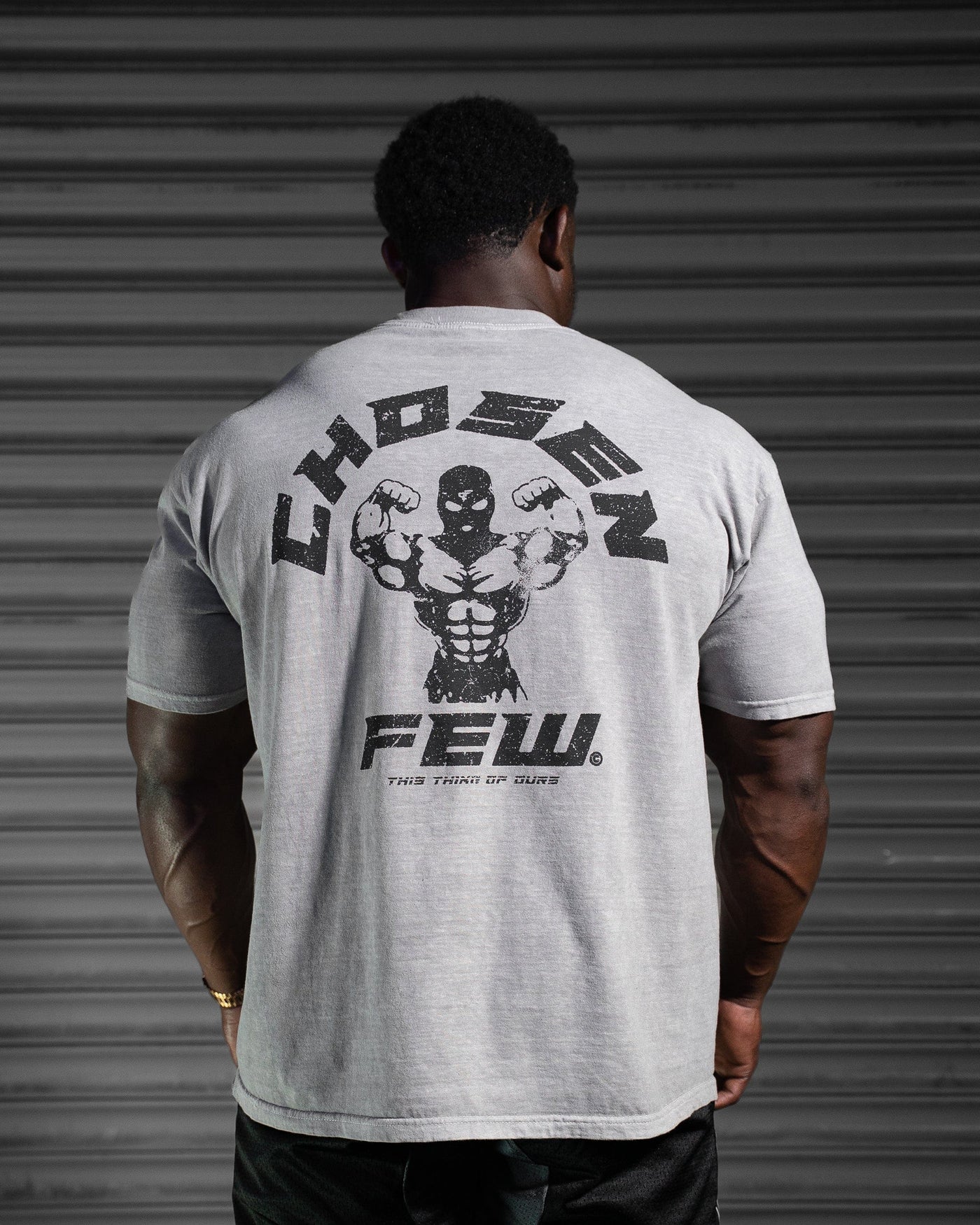 G Gym Tee - Vintage Grey & Black Legacy Edition