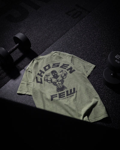 G Gym Tee - Vintage Sage & Smoke