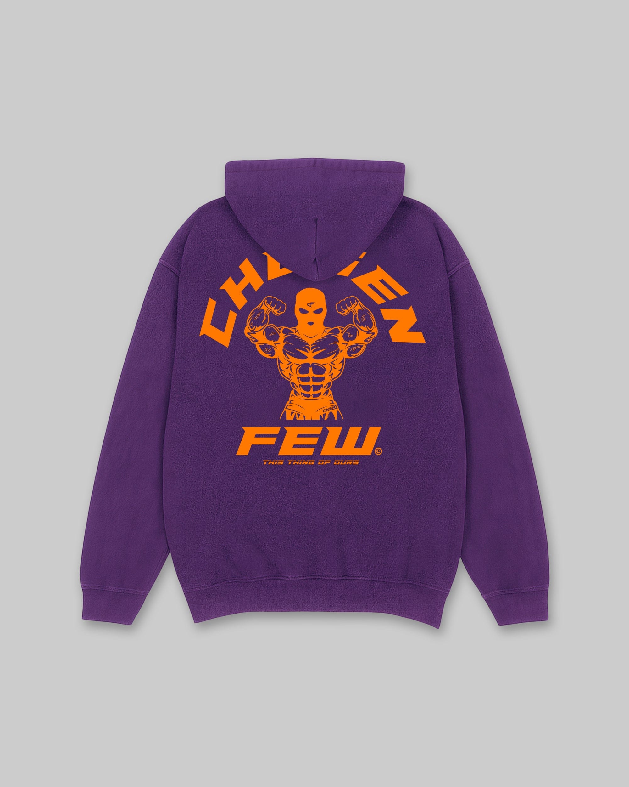 G Gym - Vintage Hoodie - Purple & Orange Halloween Edition