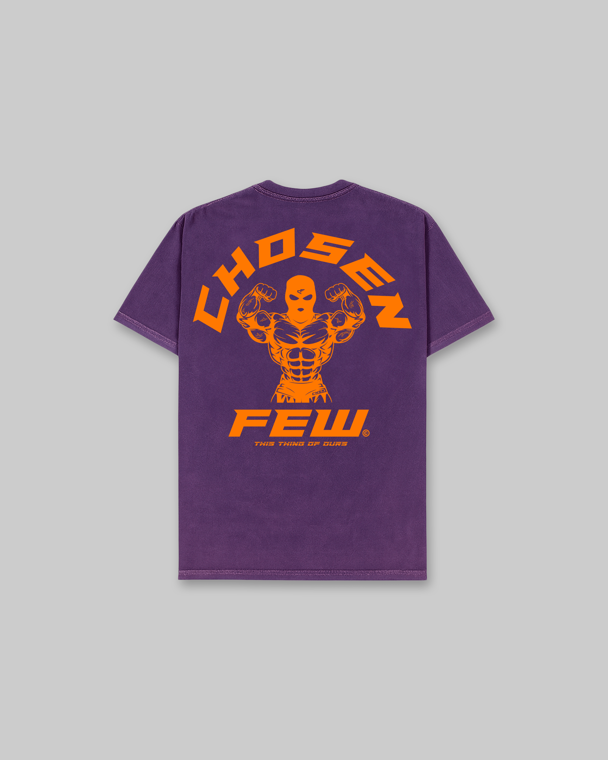 G Gym - Vintage Tee - Purple & Orange Halloween Edition