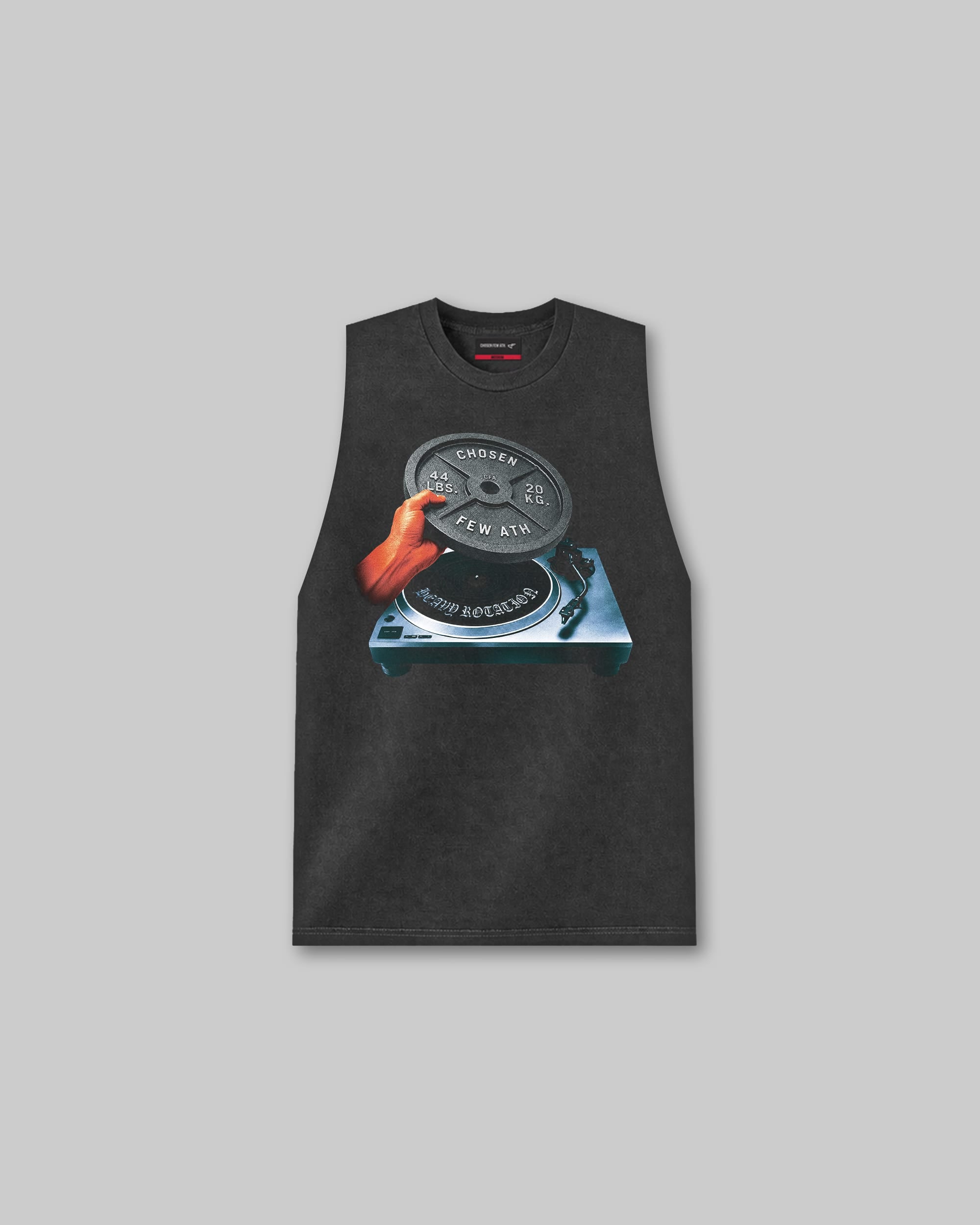 Heavy Rotation - Vintage Sleeveless Vest - Black-thumbmail-1