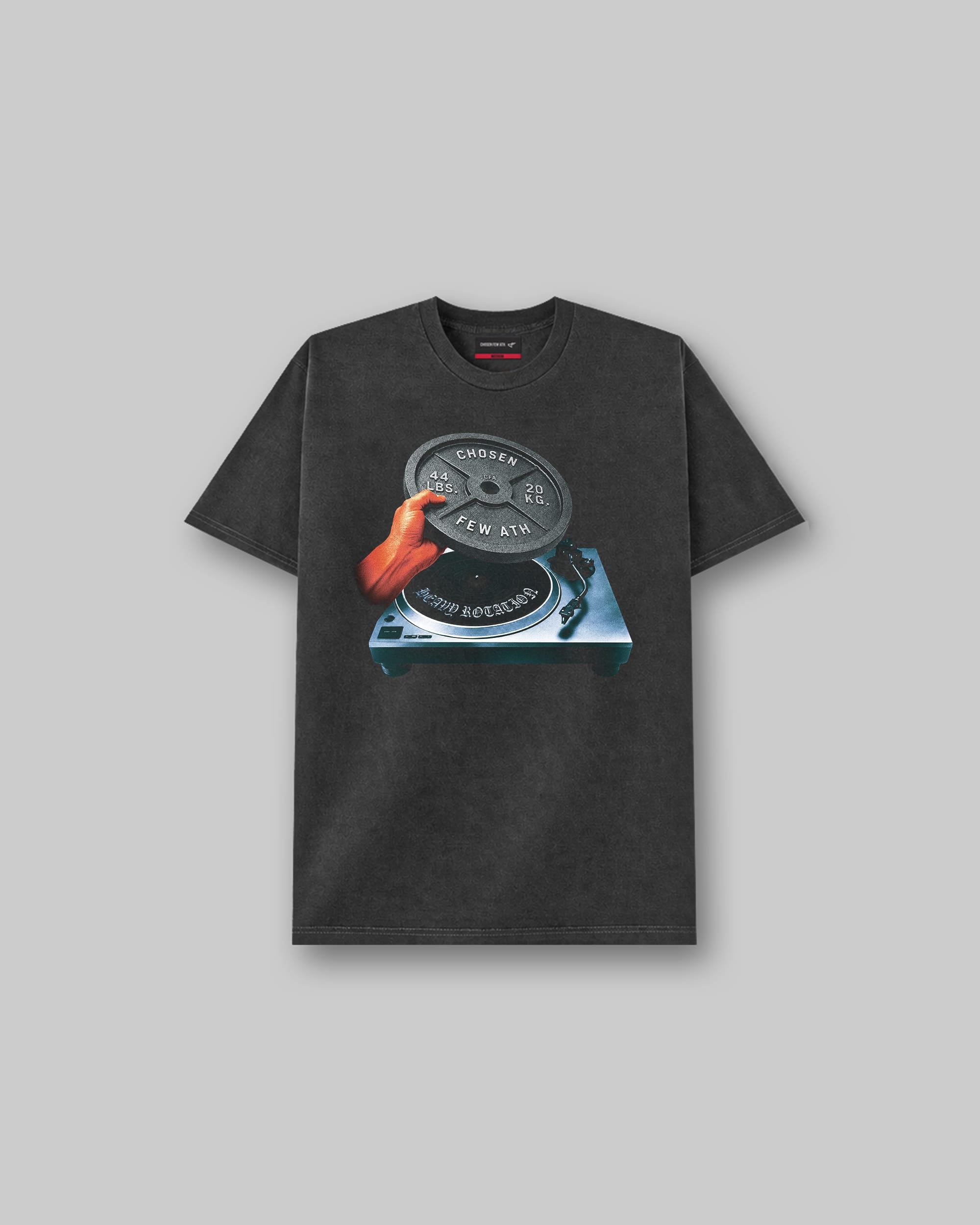 Heavy Rotation - Vintage Tee - Black-thumbmail-1