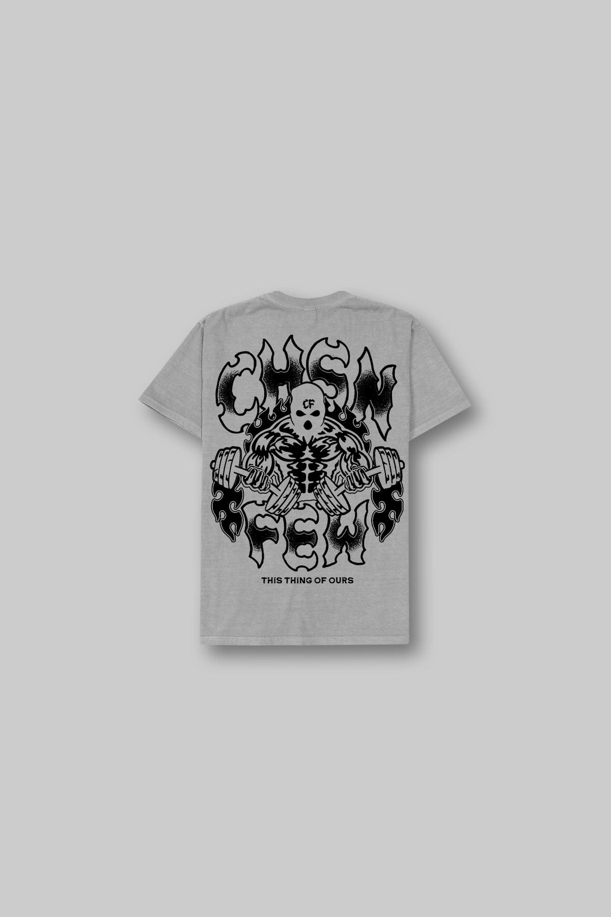 Hellraiser Gym Tee - Vintage Grey