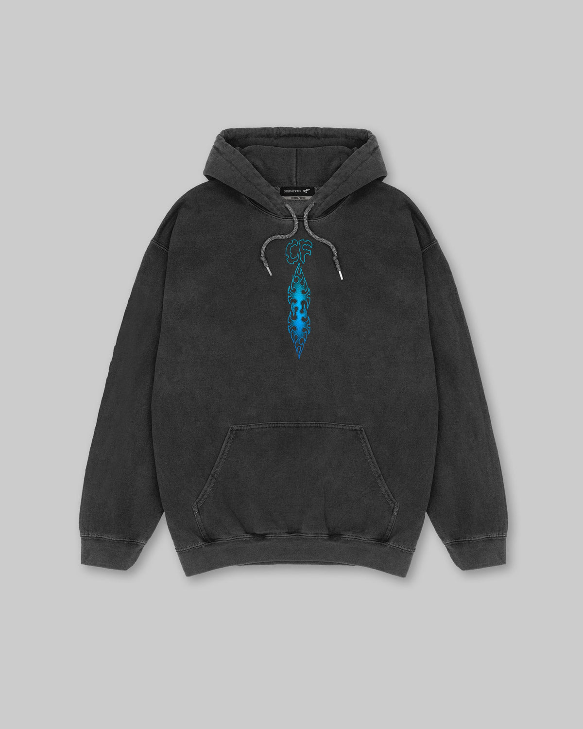 Hellraiser - Vintage Hoodie - Cold Flame-thumbmail-2