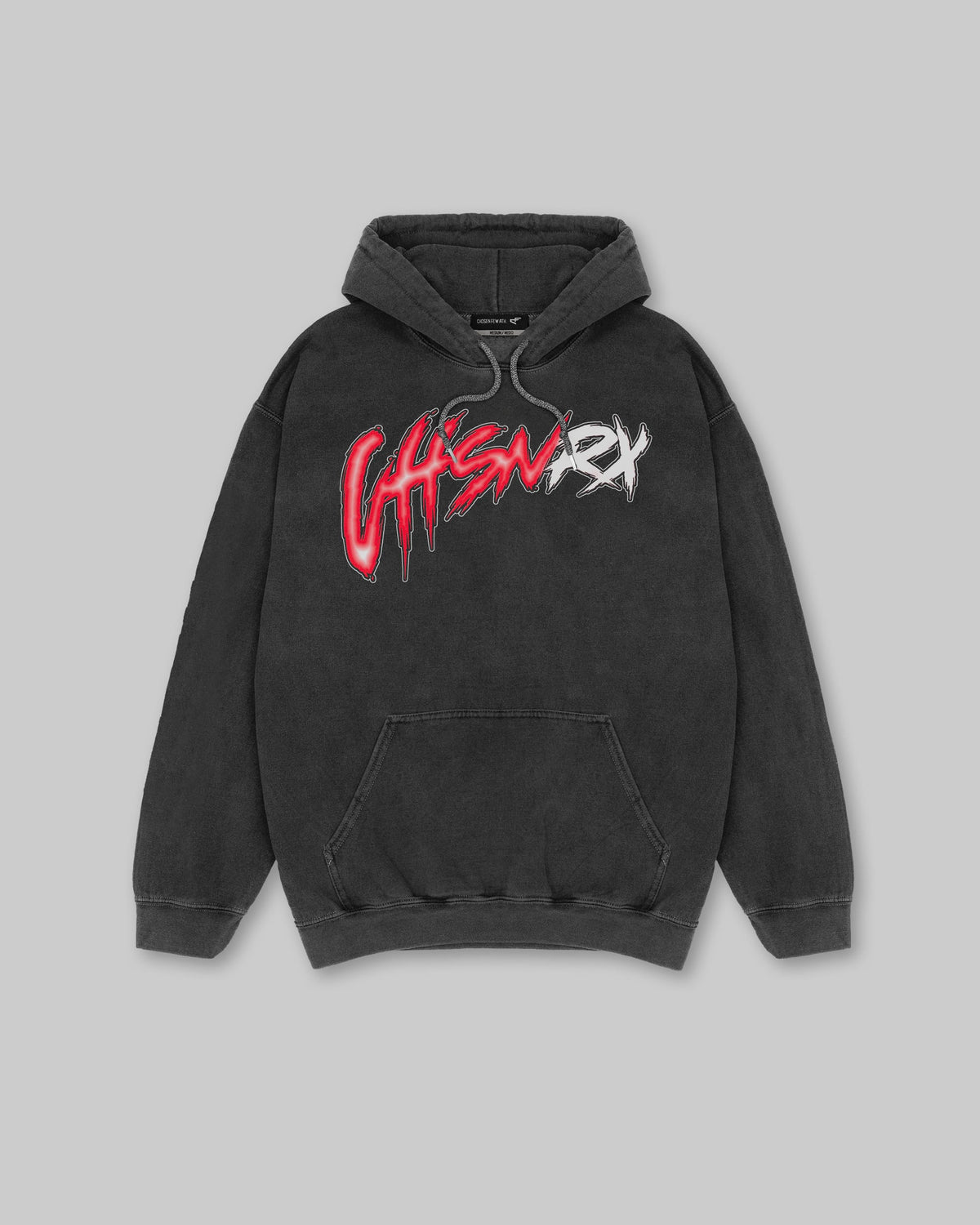 RX Controlled Substance - Vintage Hoodie - Black-thumbmail-2