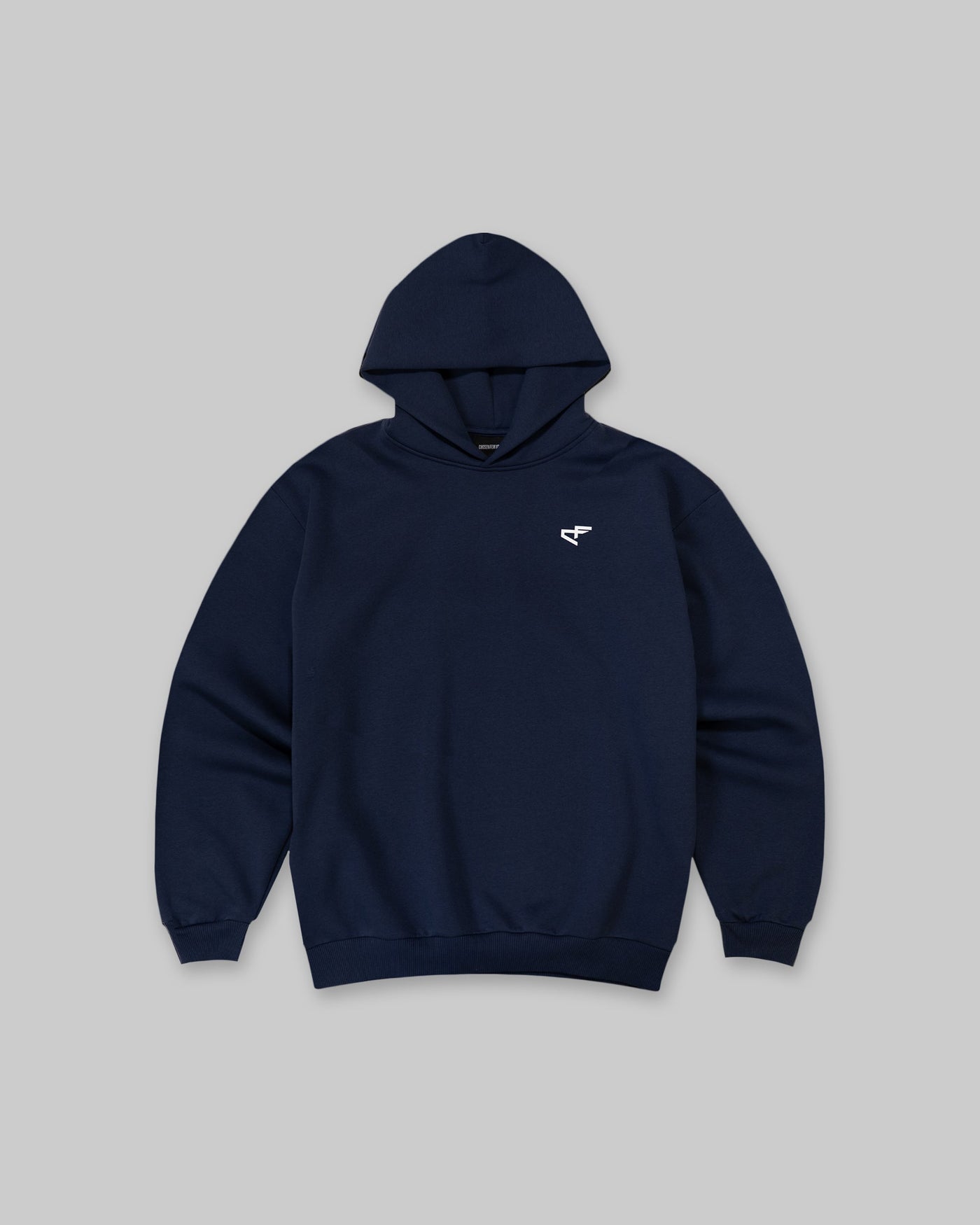 Daily Logo Hoodie - Navy Blue