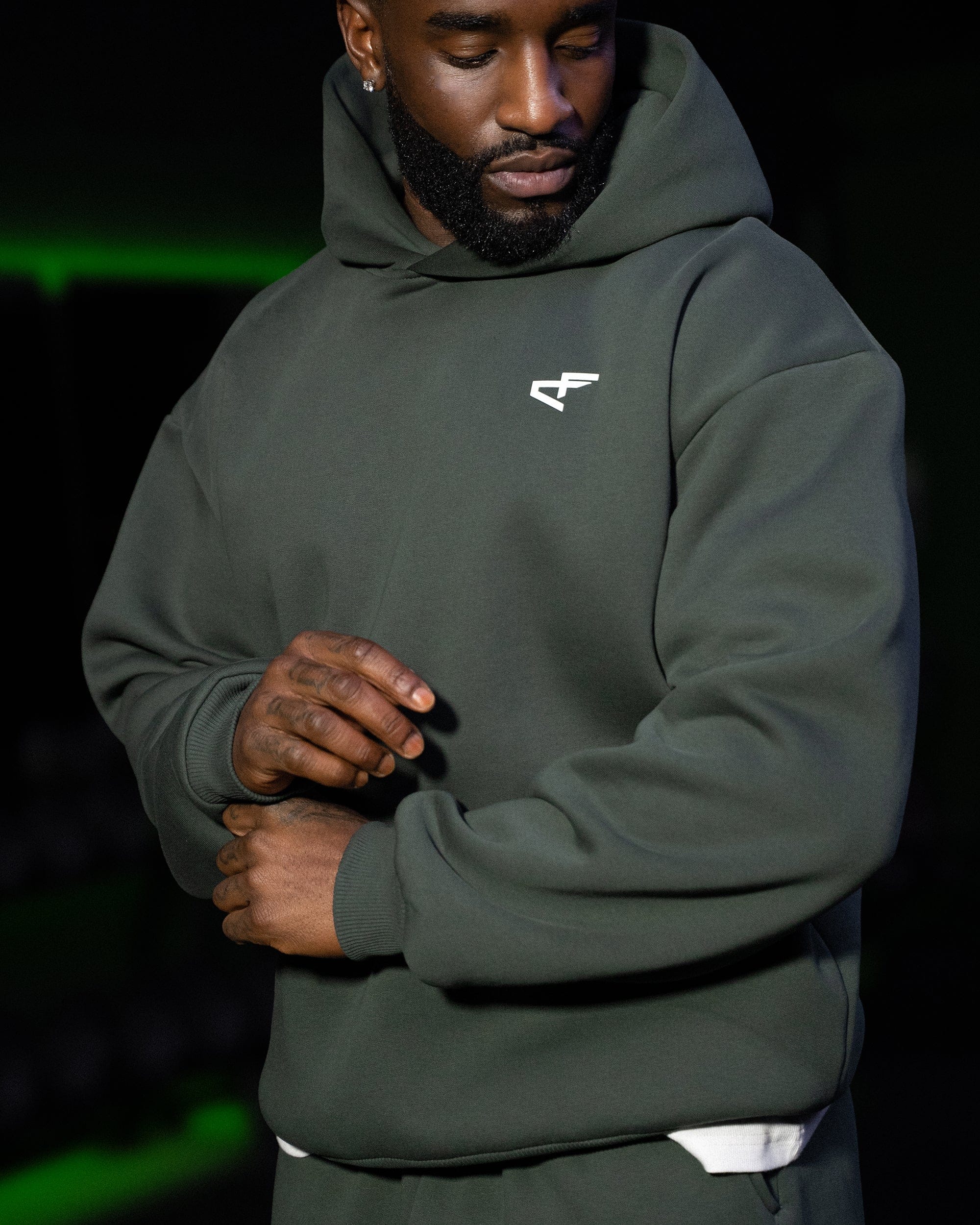 Daily Logo Hoodie - Verde-thumbmail-3