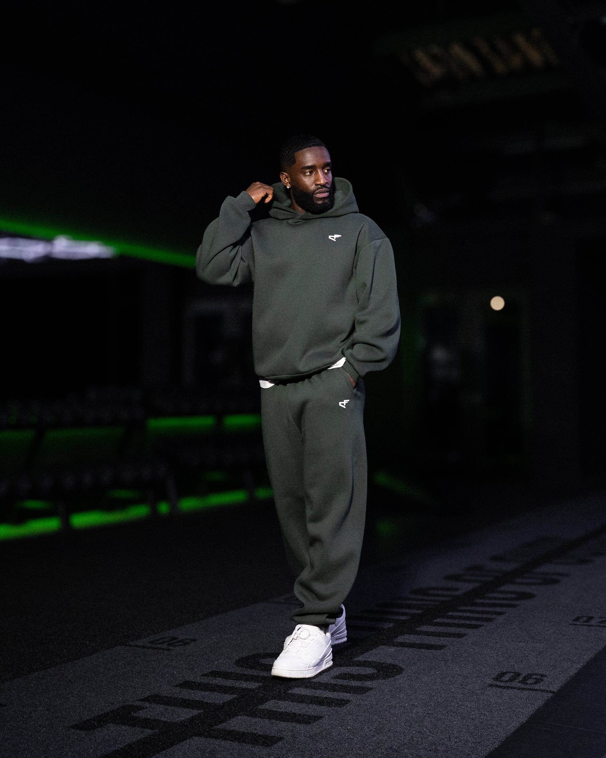 Daily Logo Hoodie - Verde