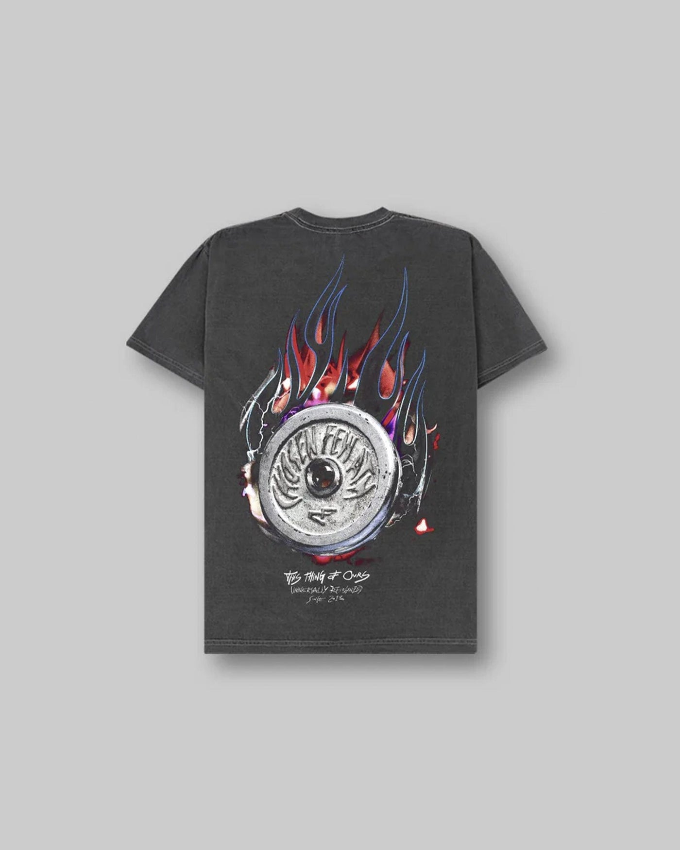 Iron Inferno Tee - Vintage Black