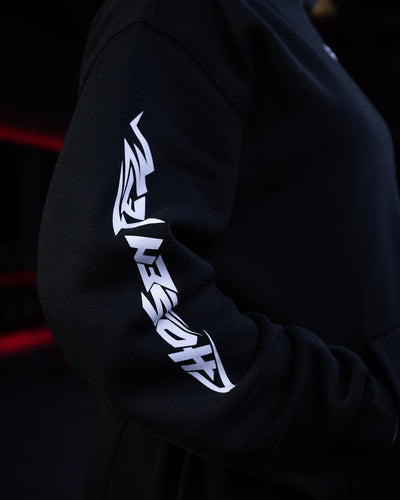 Iron Thunder Hoodie - Black & White