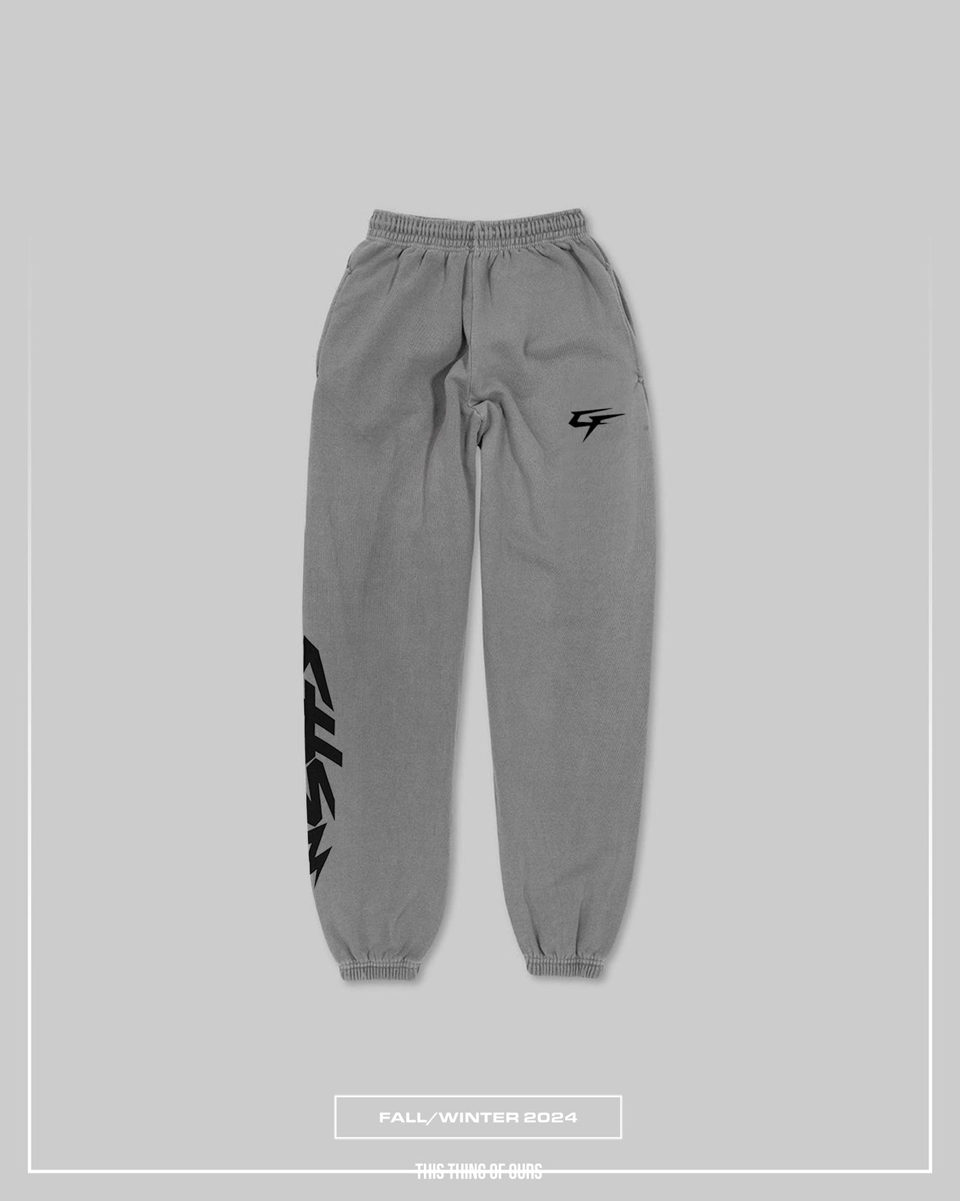 Iron Thunder Jogger - Vintage Grey & Black