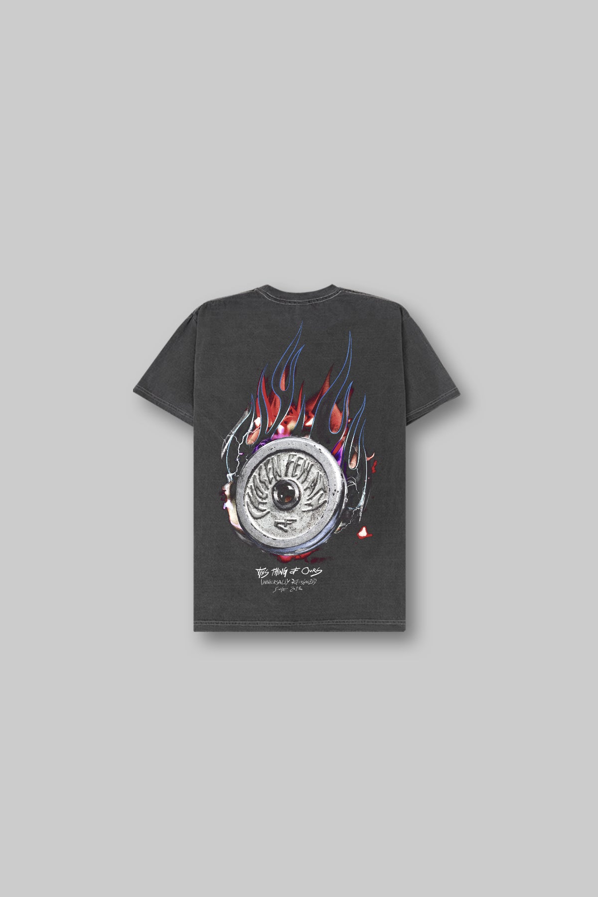 Iron Inferno Tee - Vintage Black