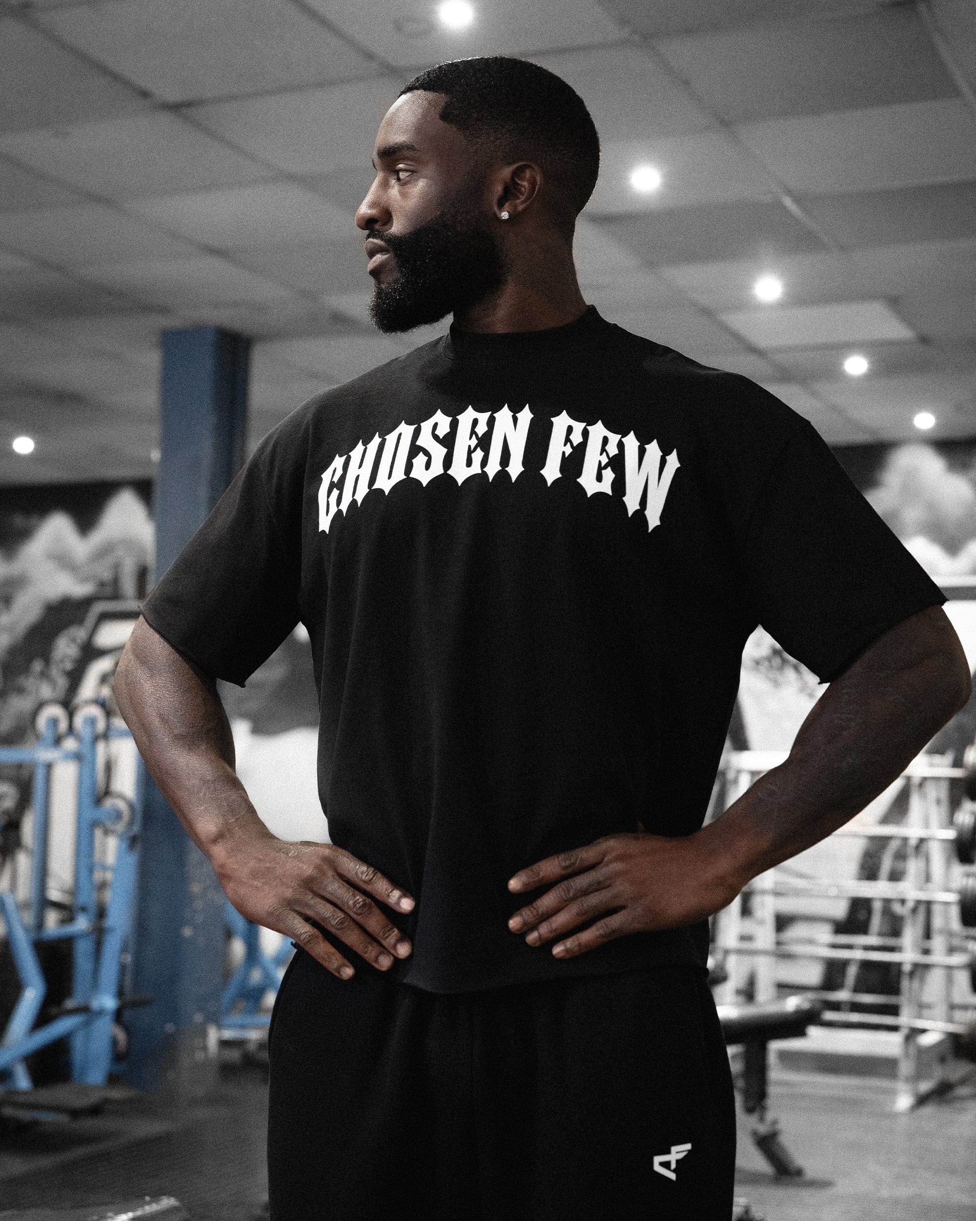 Iron Gate - Box V2 Tee - Black & White