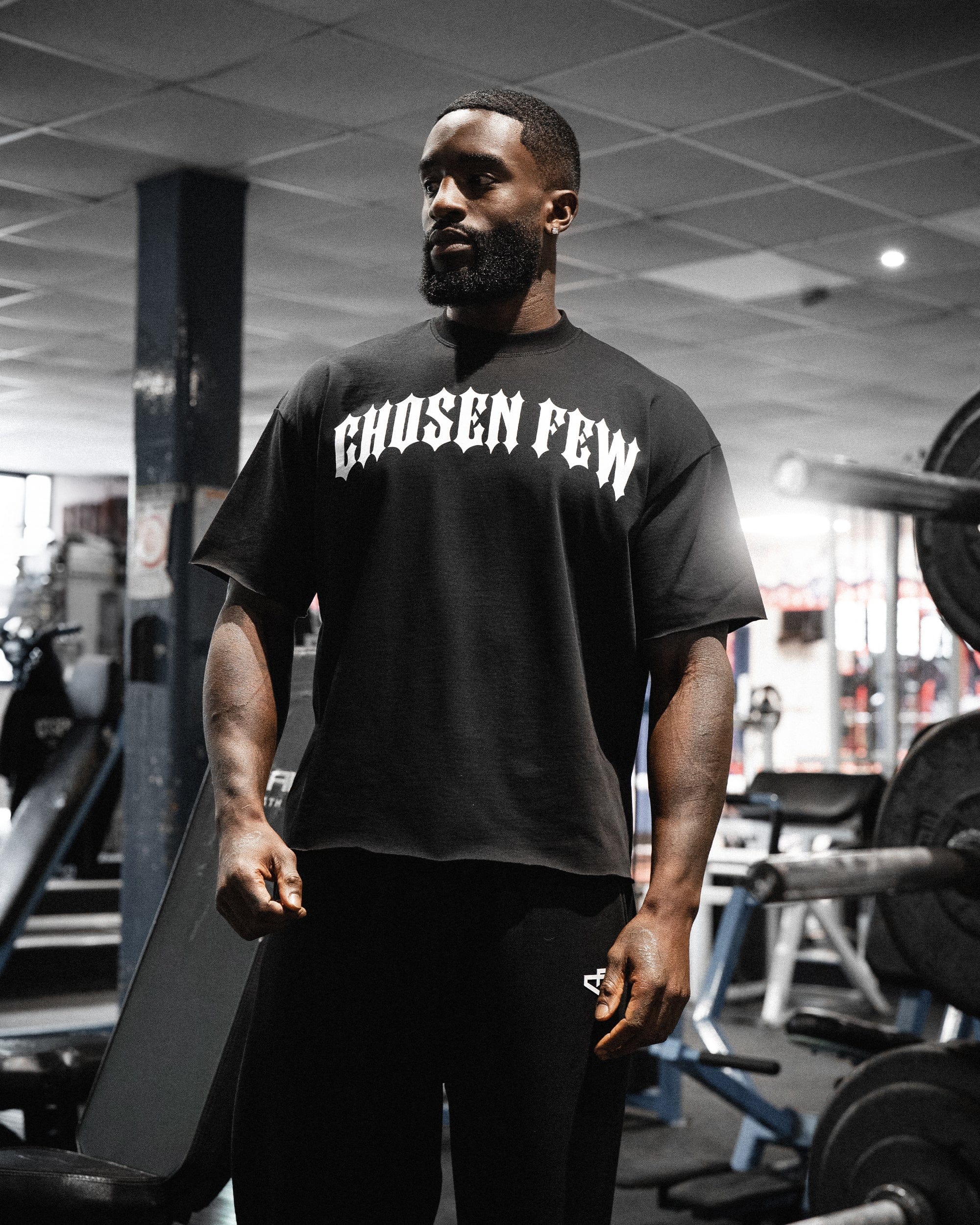 Iron Gate - Box V2 Tee - Black & White-thumbmail-3