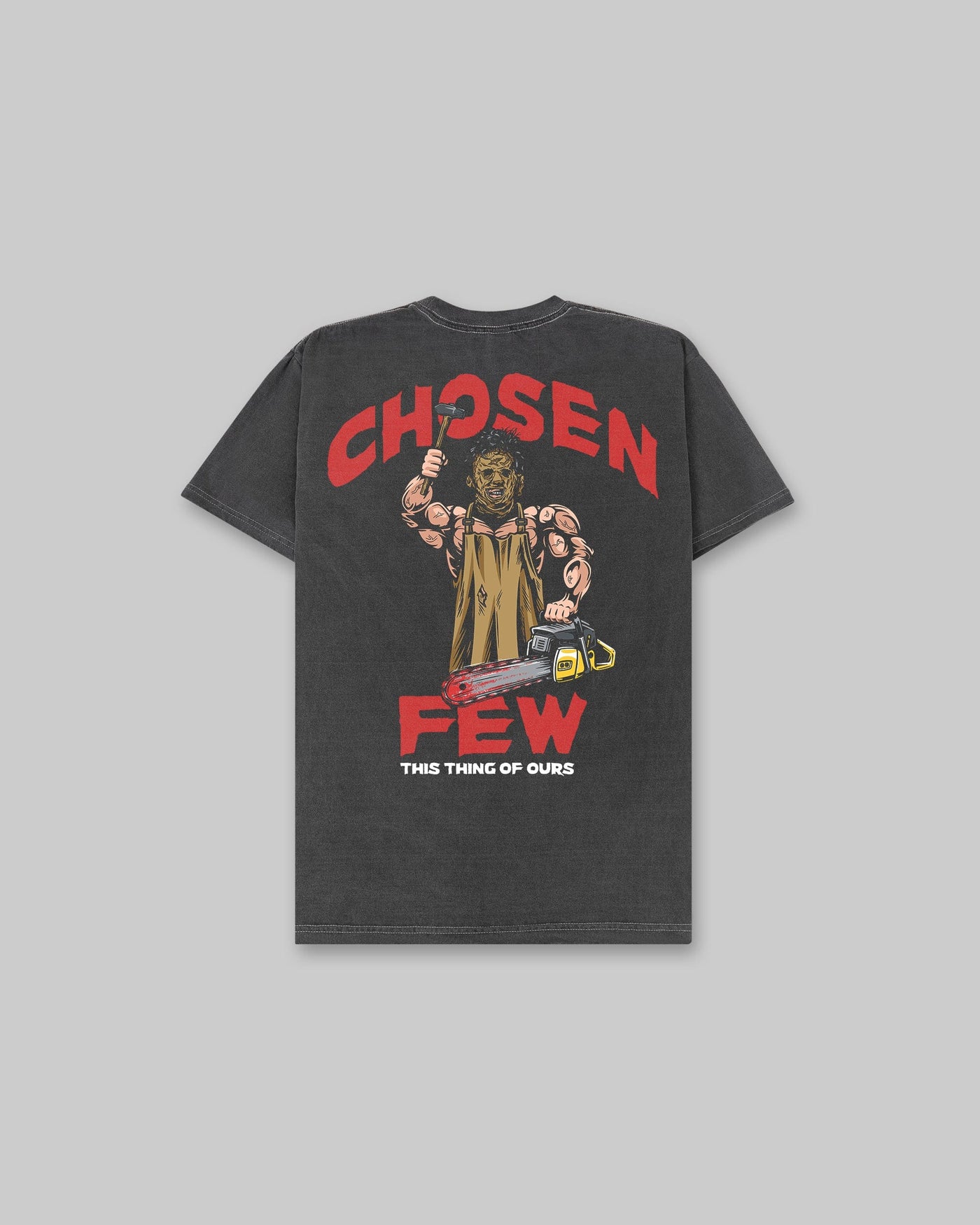 Iron Massacre Halloween Vintage Tee - Black