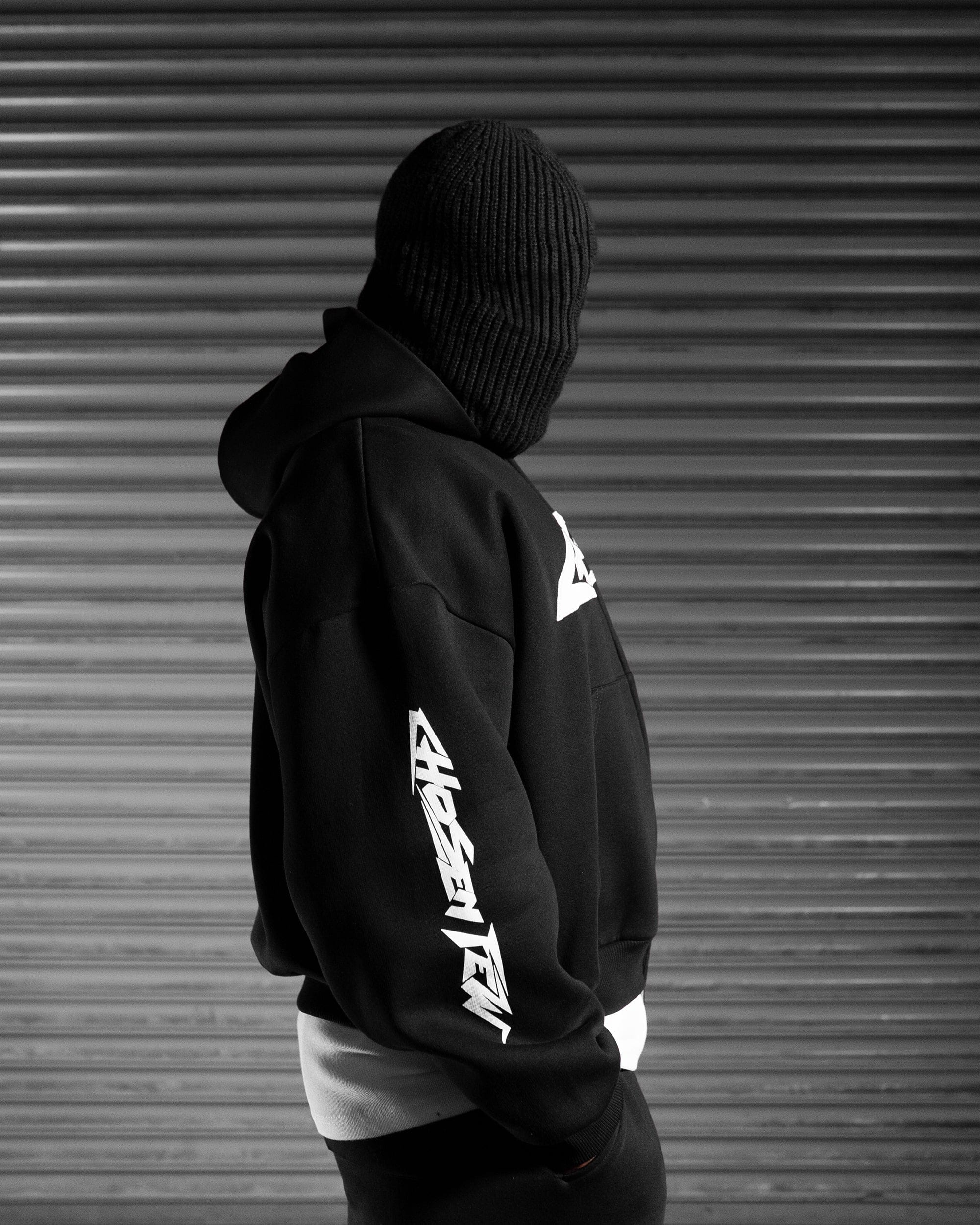 Iron Thunder Zip Hoodie - Obsidian Black-thumbmail-8