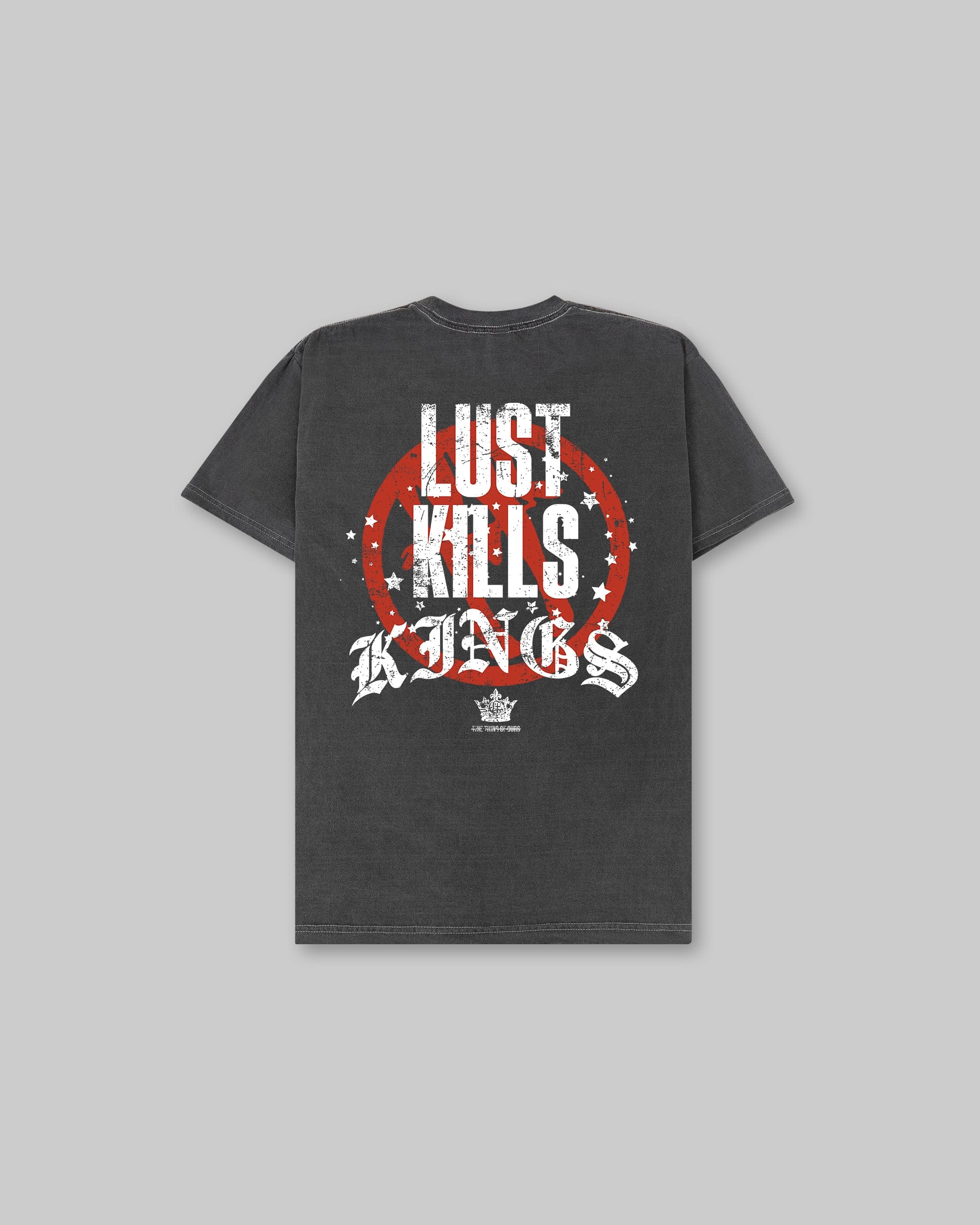 Lust Kills Kings After Hours Vintage Tee - Black & Red