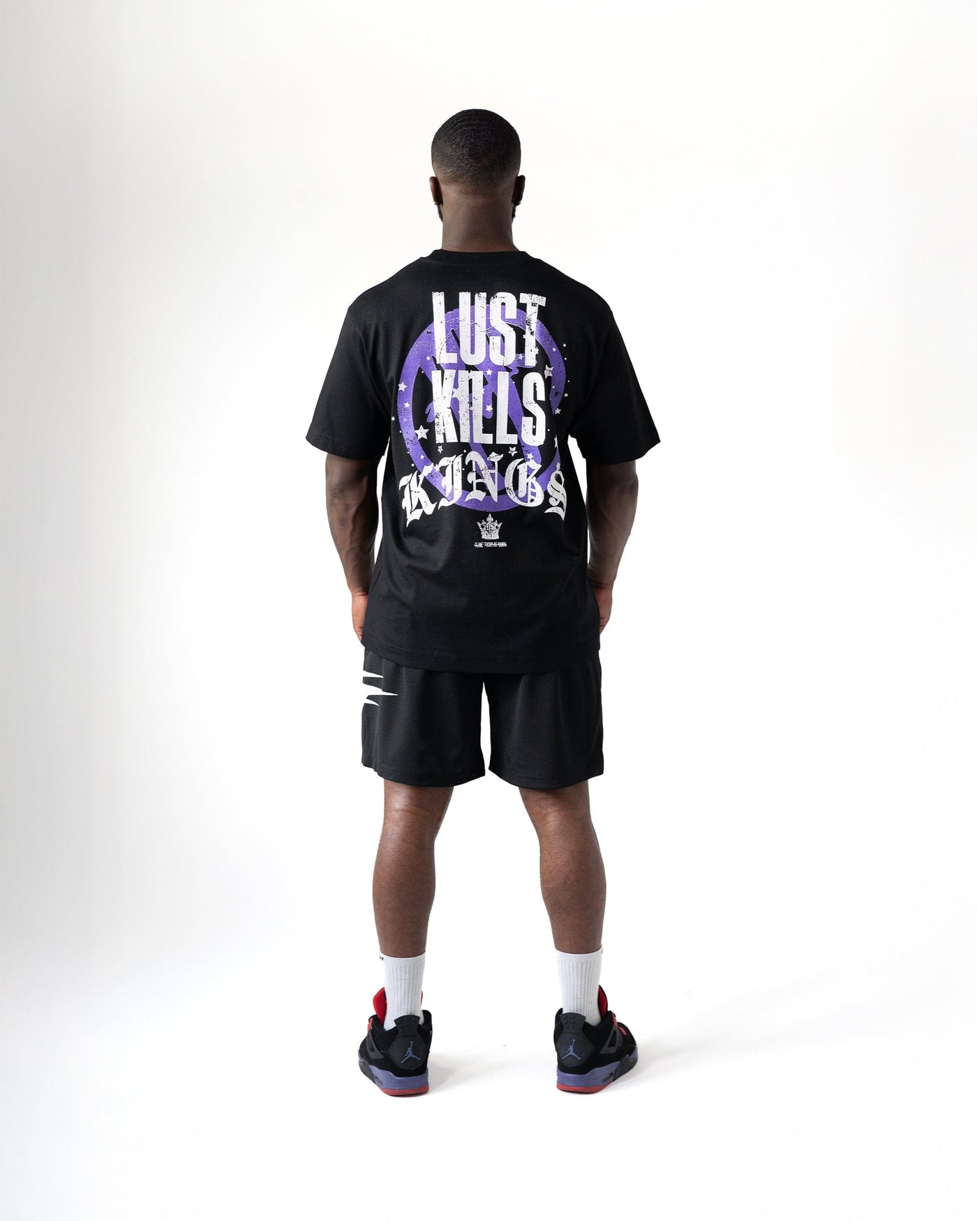 LKK After Hours Heavy Tee - Black & Purple