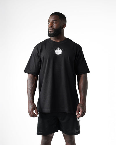 LKK Crown Heavy Tee - Black