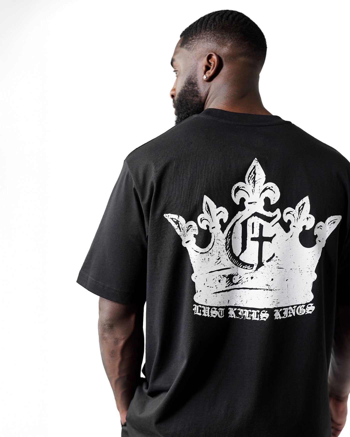LKK Crown Heavy Tee - Black