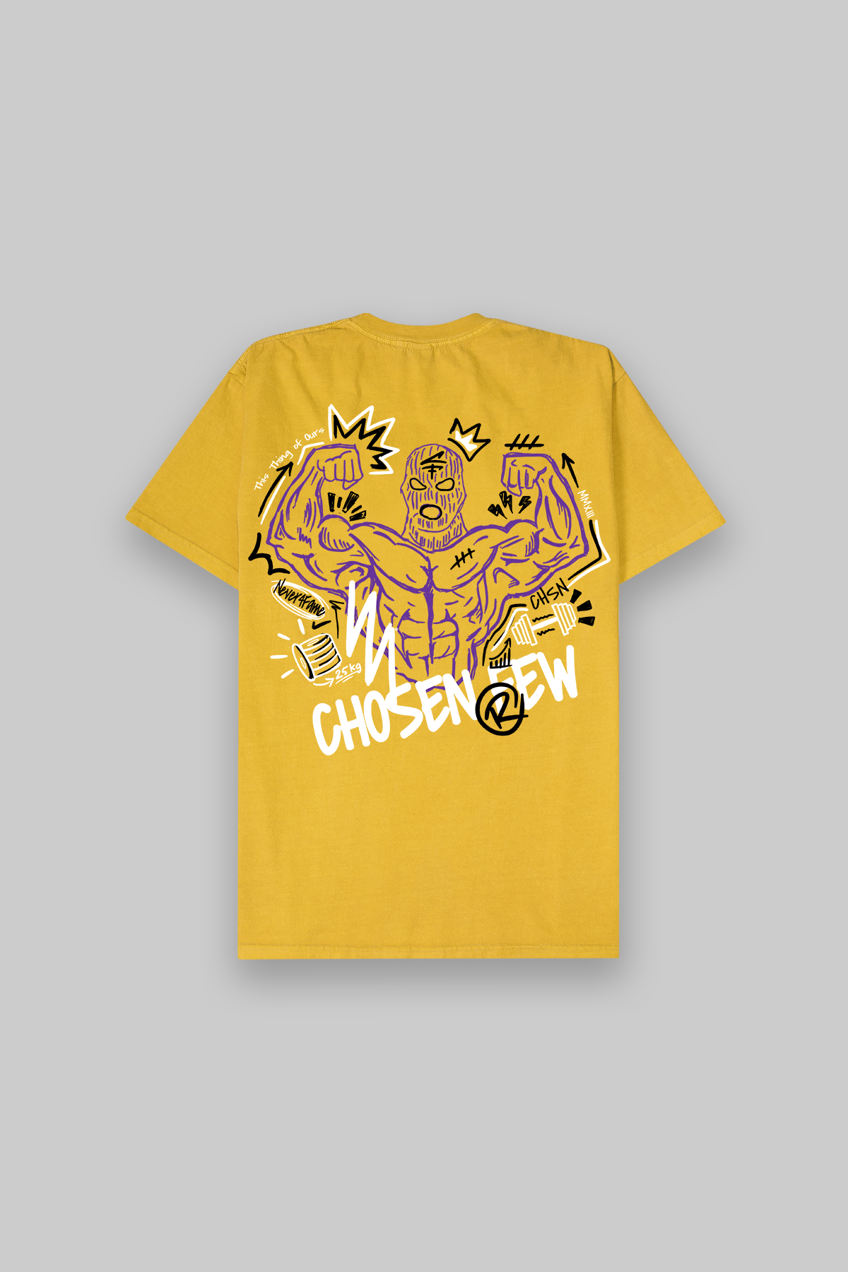G Gym Series Sketch Tee Lakers Yellow Edition