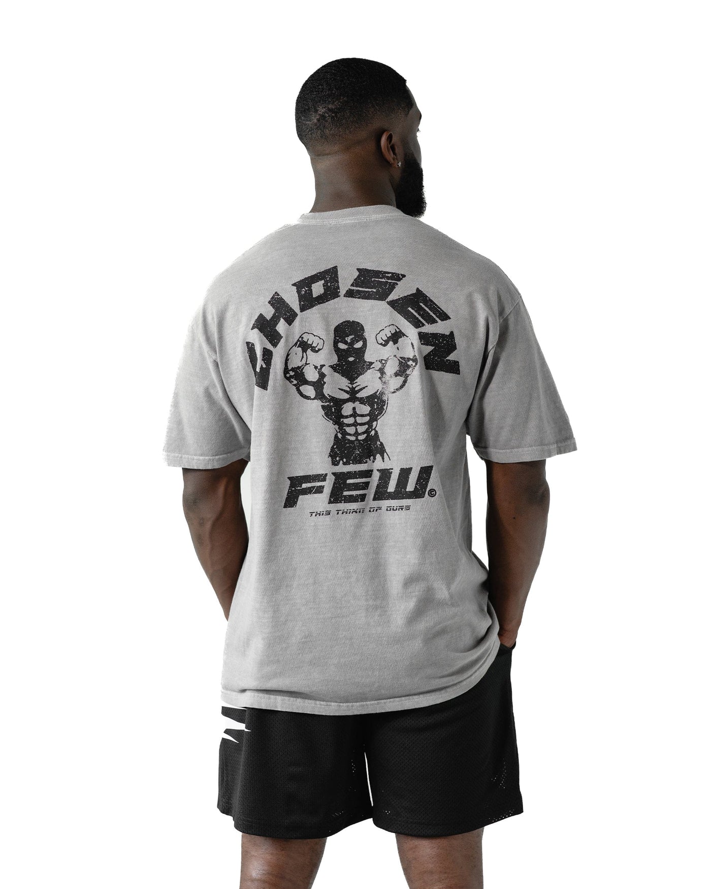 G Gym Tee - Vintage Grey & Black Legacy Edition
