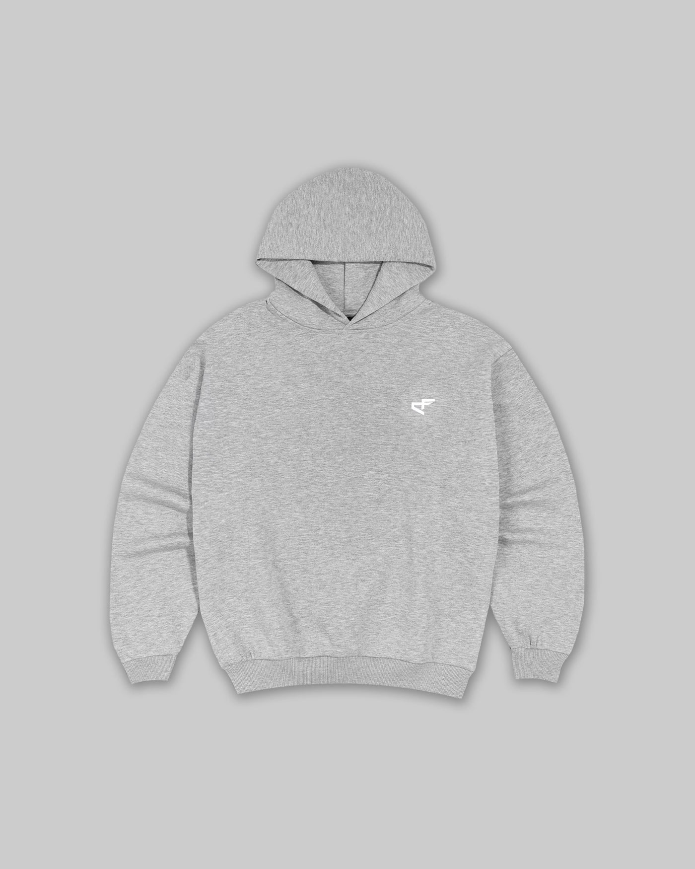 Daily Logo Hoodie - Salt & Pepper