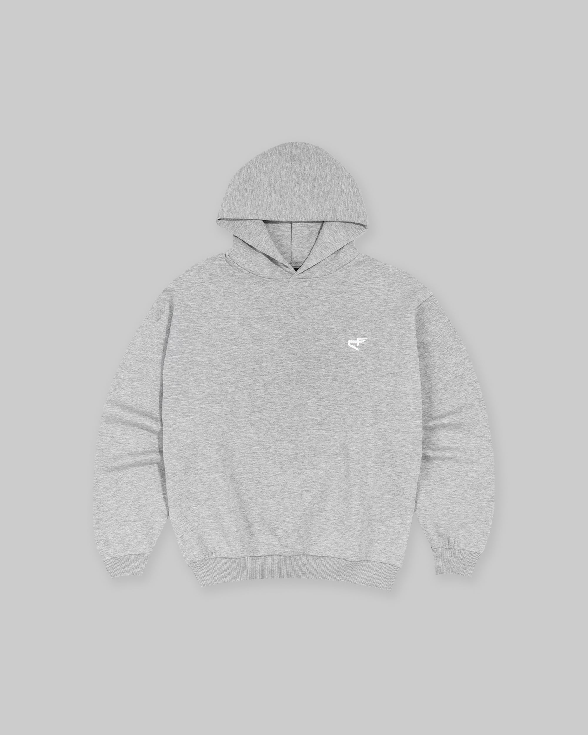 Daily Logo Hoodie - Salt & Pepper