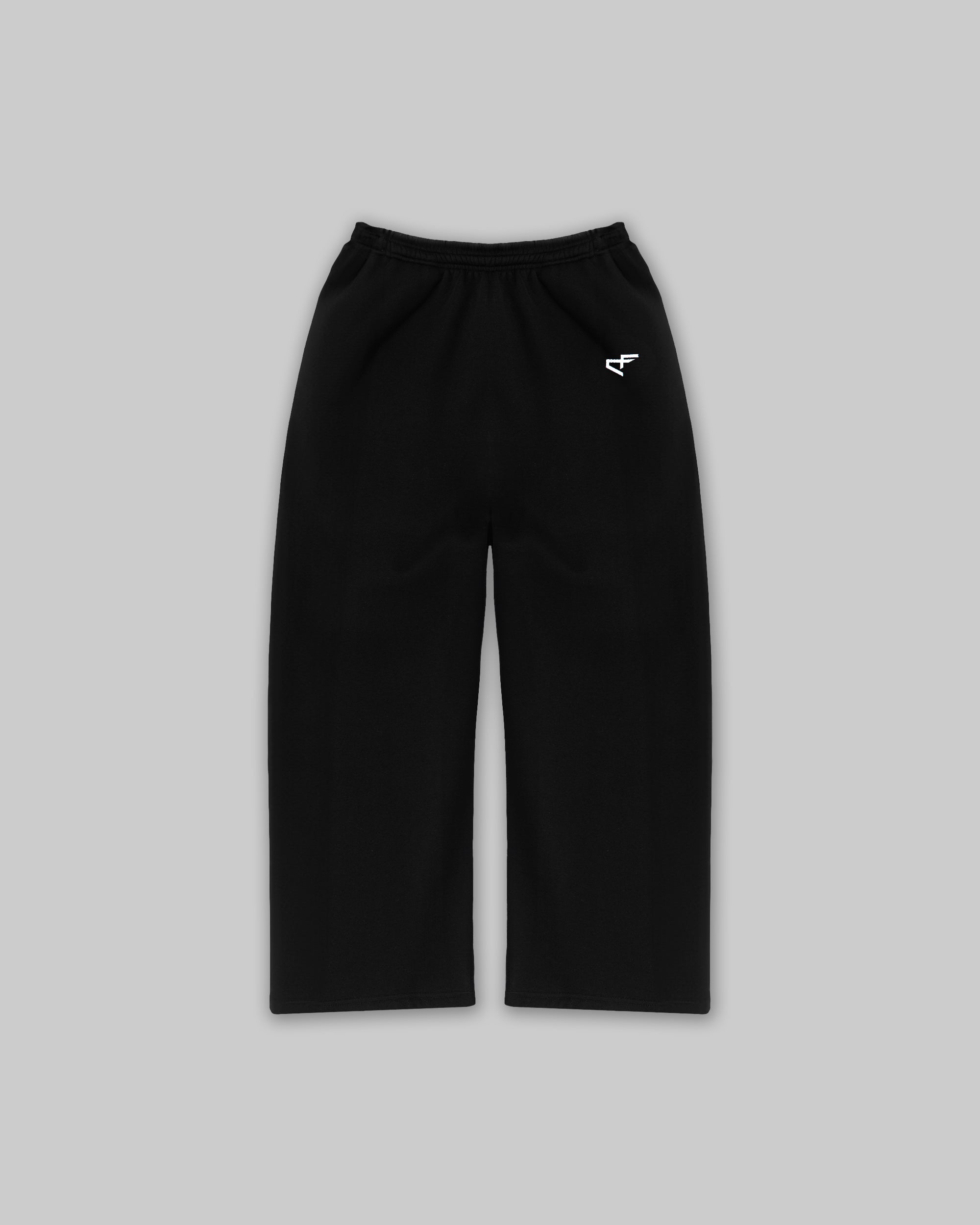 Daily Logo Wide Jogger - Obsidian Black